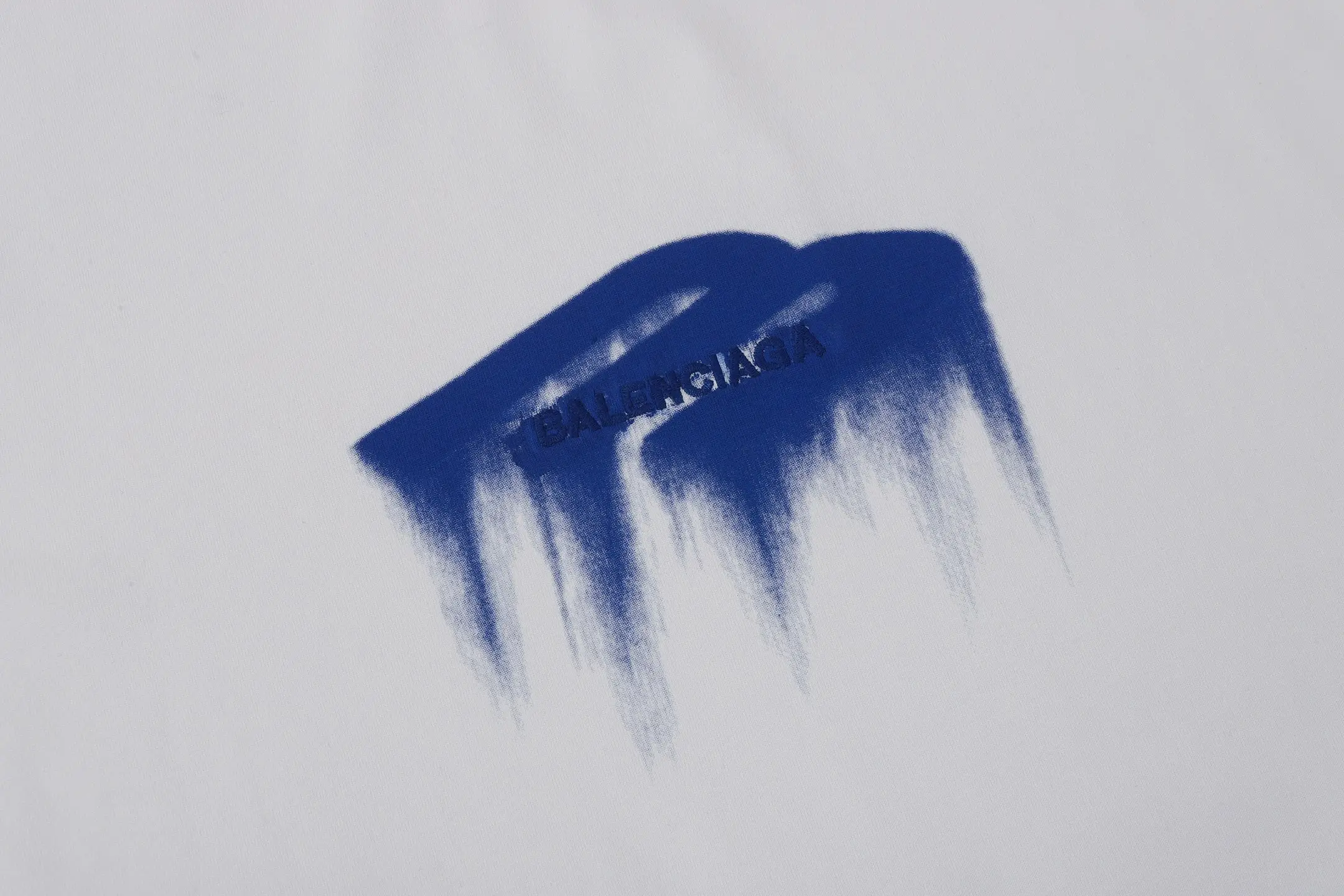 Drip Logo Embroidered Cotton T-Shirt D15519971 — view 5
