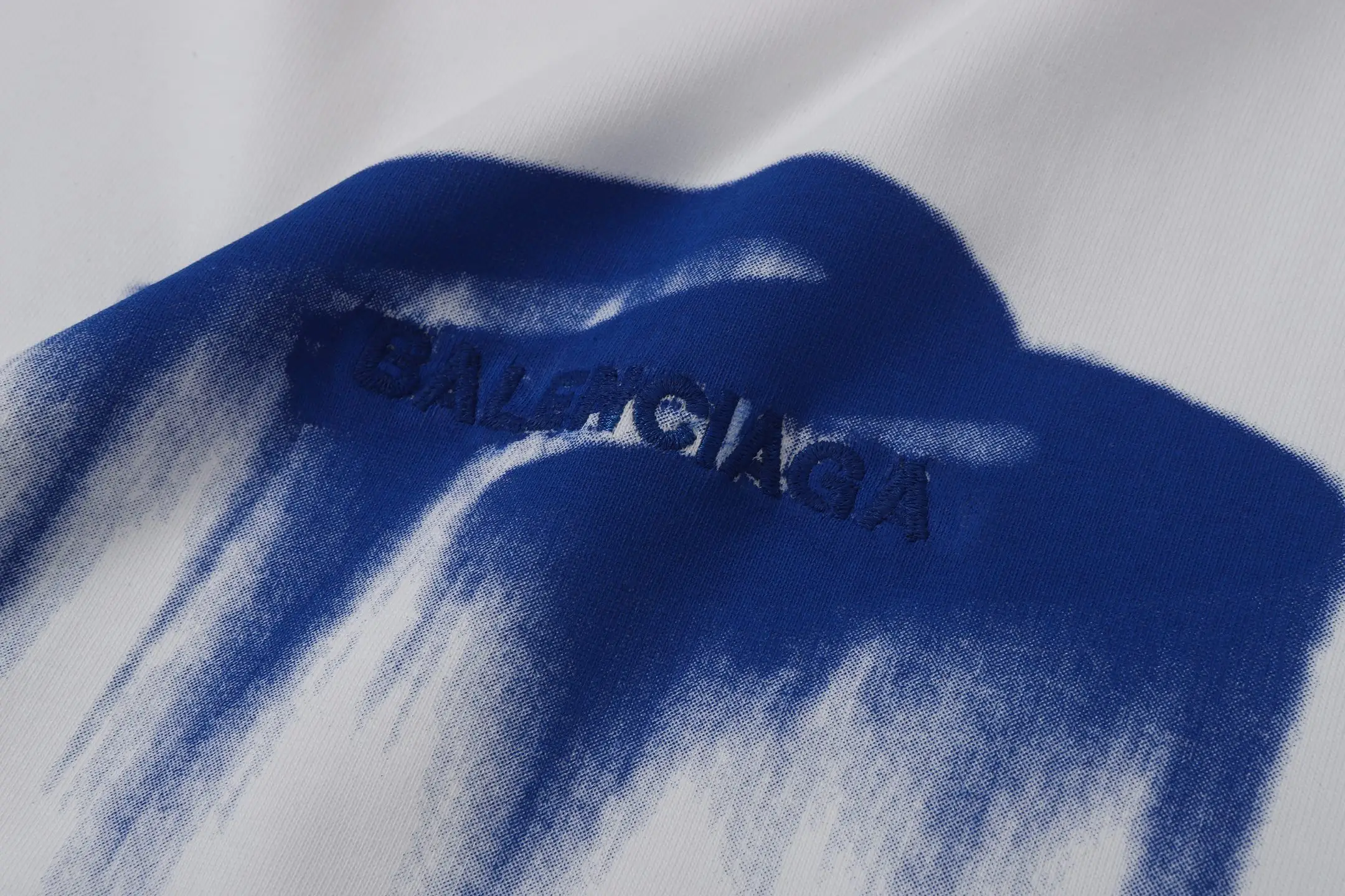Drip Logo Embroidered Cotton T-Shirt D15519971 — view 6