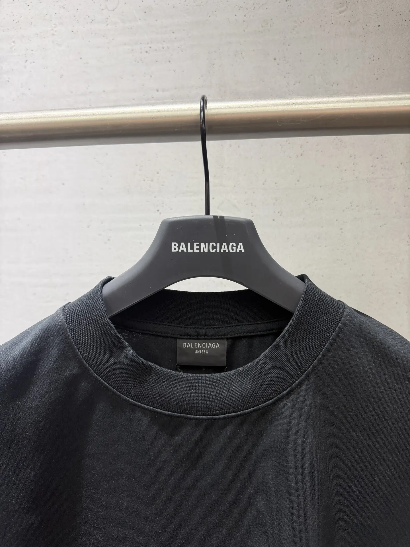 Drip Logo Embroidered Cotton T-Shirt D15519974 — view 3