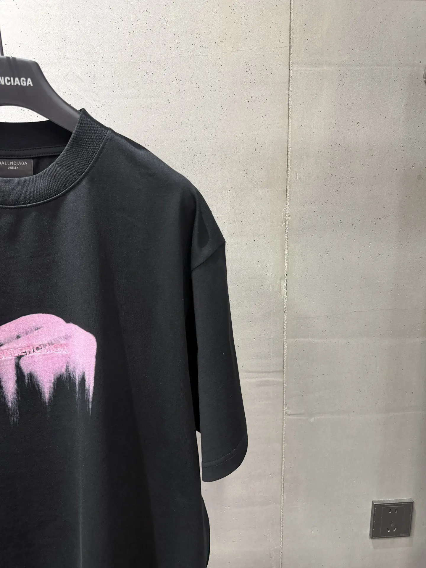 Drip Logo Embroidered Cotton T-Shirt D15519974 — view 4