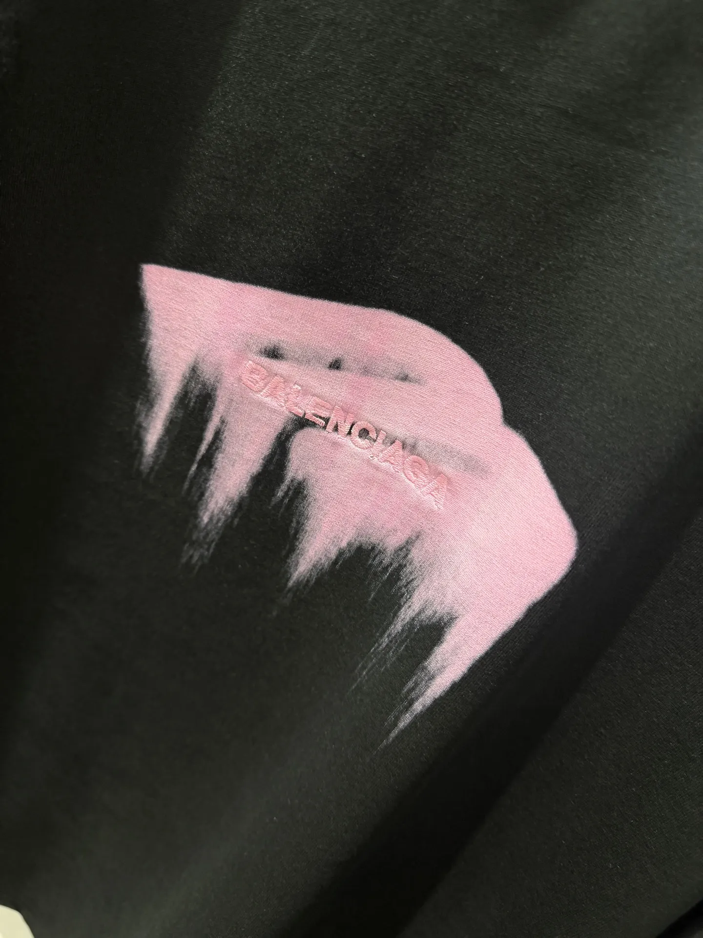 Drip Logo Embroidered Cotton T-Shirt D15519974 — view 5