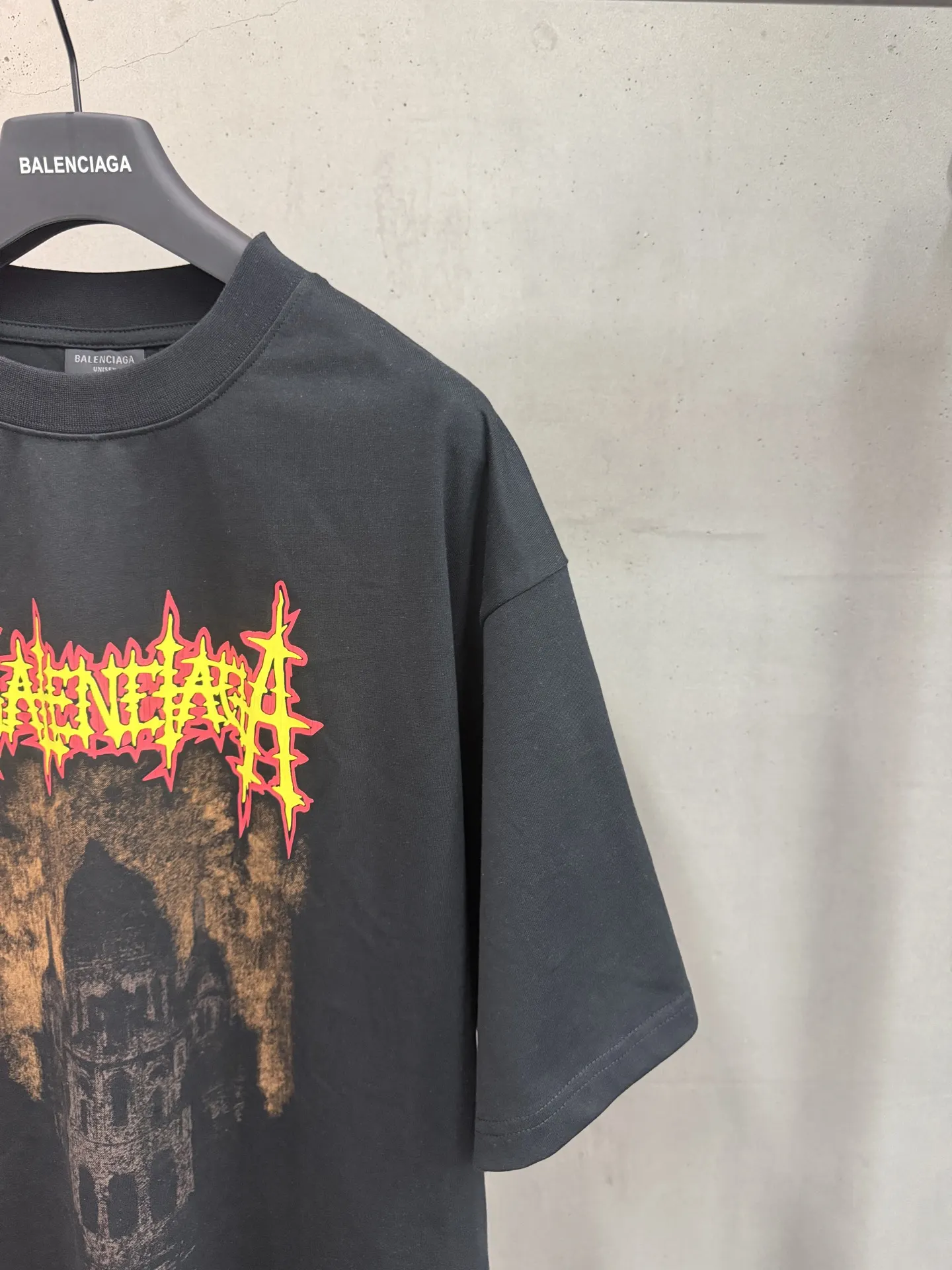 Sacré-Cœur Flame Graphic T-Shirt D15520047 — view 4