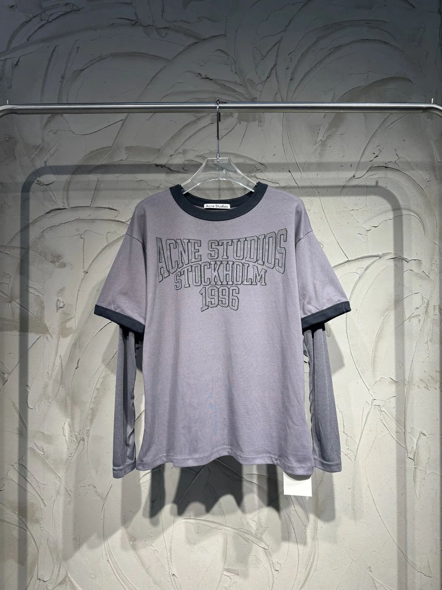 Acne Studios 1996 Logo Layered Long-Sleeve T-Shirt D16024360