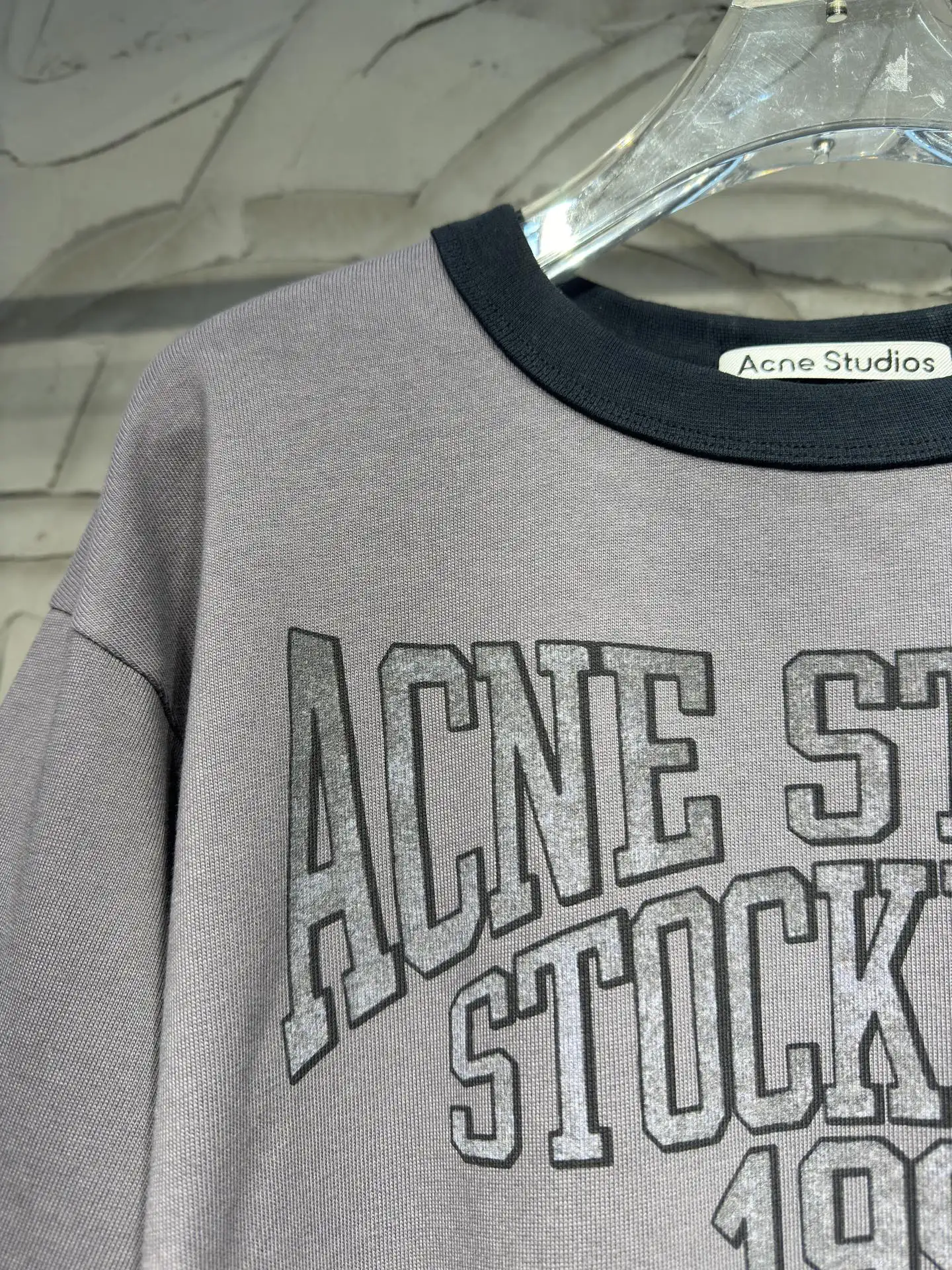 Acne Studios 1996 Logo Layered Long-Sleeve T-Shirt D16024360 — view 6