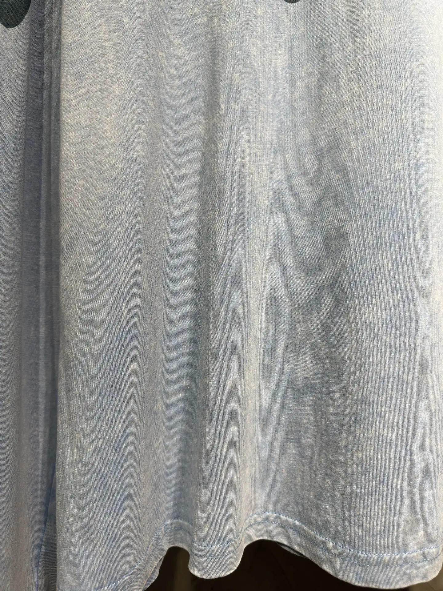 Logo Print Acid-Wash Long-Sleeved T-Shirt D16024357 — view 9