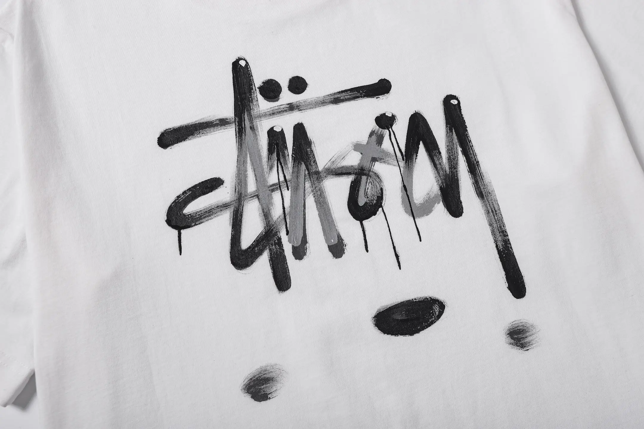 Graffiti Logo Heavyweight Cotton T-Shirt D16013297 — view 8