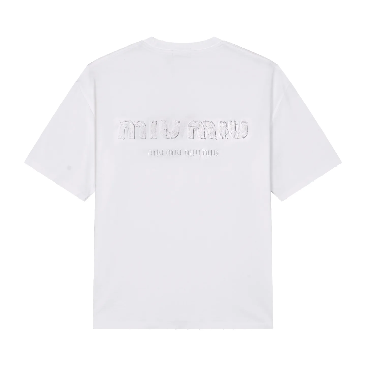 Logo Embroidered Cotton Jersey T-Shirt D16013188 — view 2
