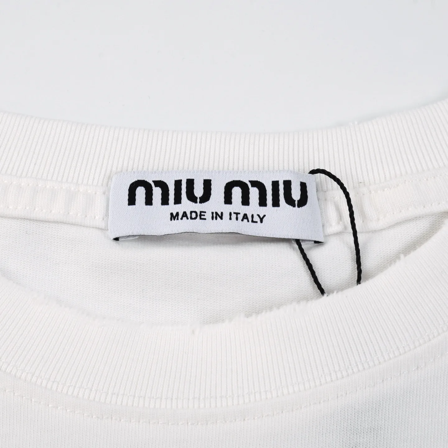Logo Embroidered Cotton Jersey T-Shirt D16013188 — view 4
