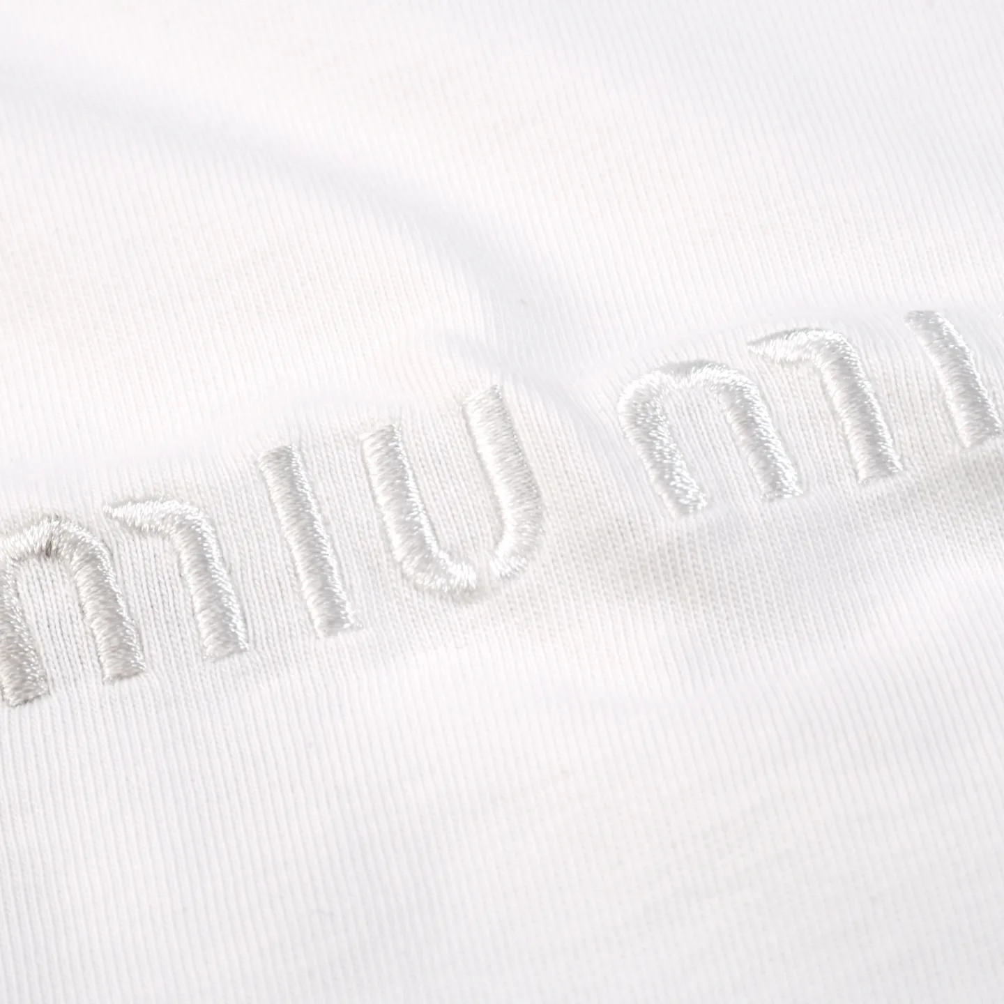 Logo Embroidered Cotton Jersey T-Shirt D16013188 — view 6