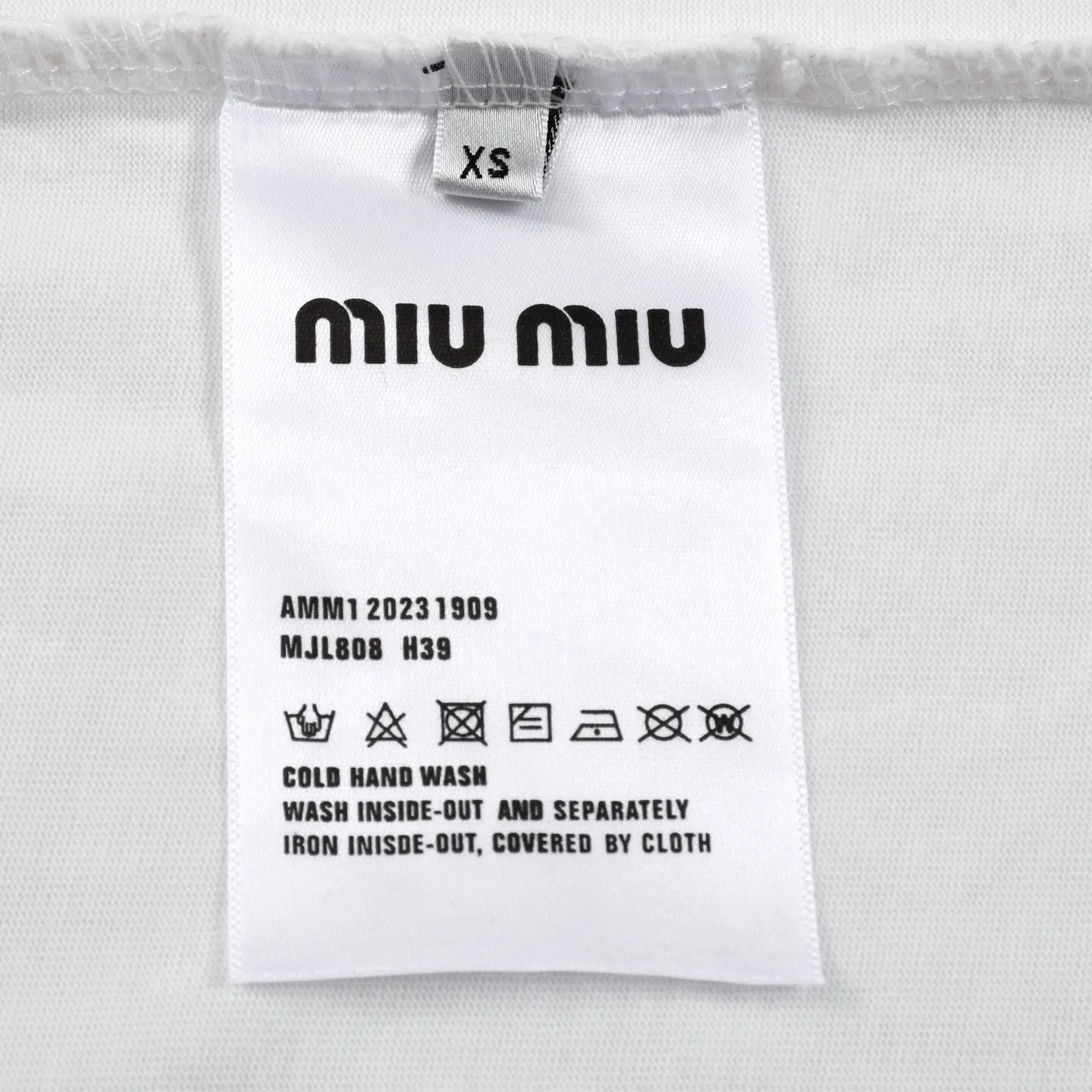 Logo Embroidered Cotton Jersey T-Shirt D16013188 — view 7