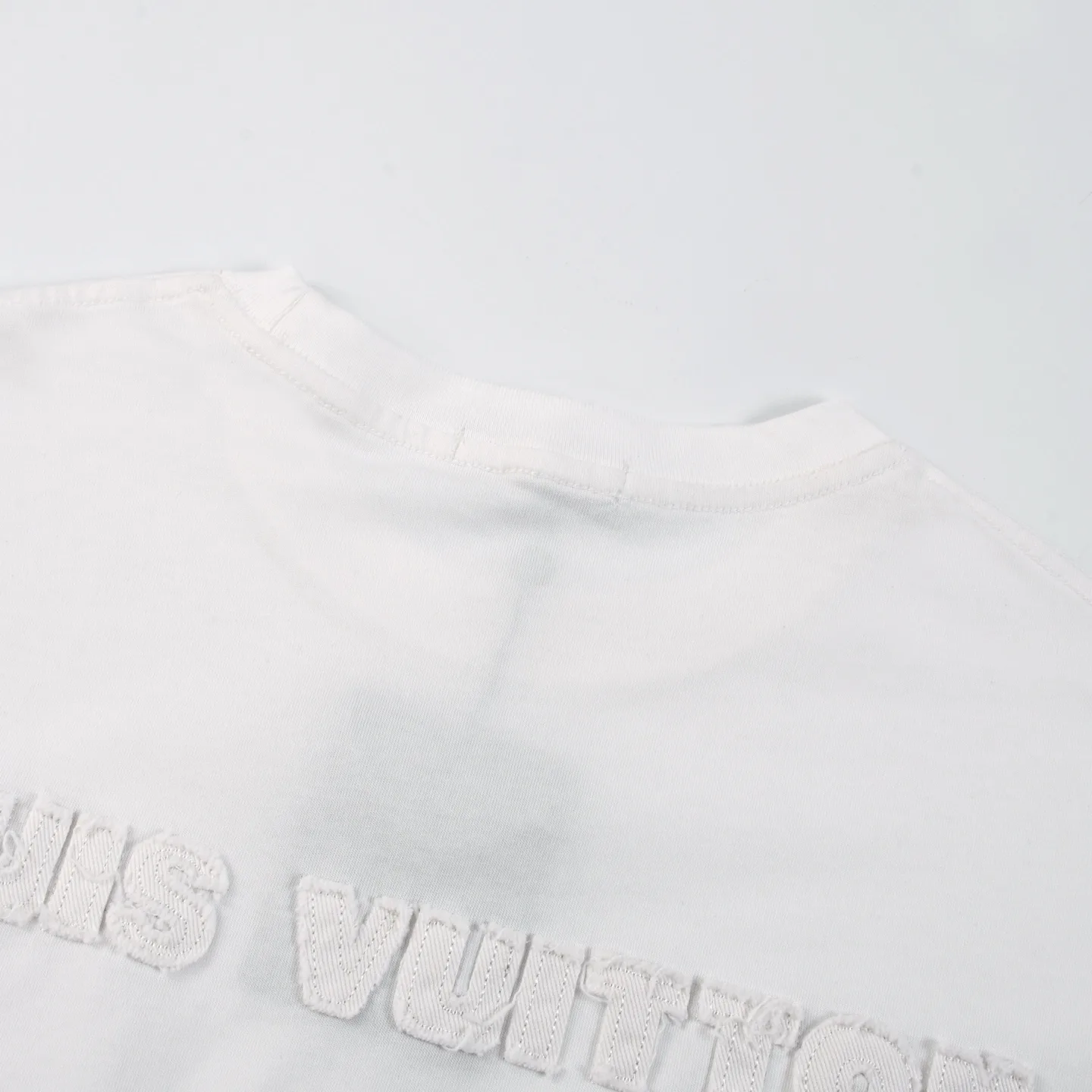 Embroidered Patch Cotton T-Shirt D16013189 — view 5