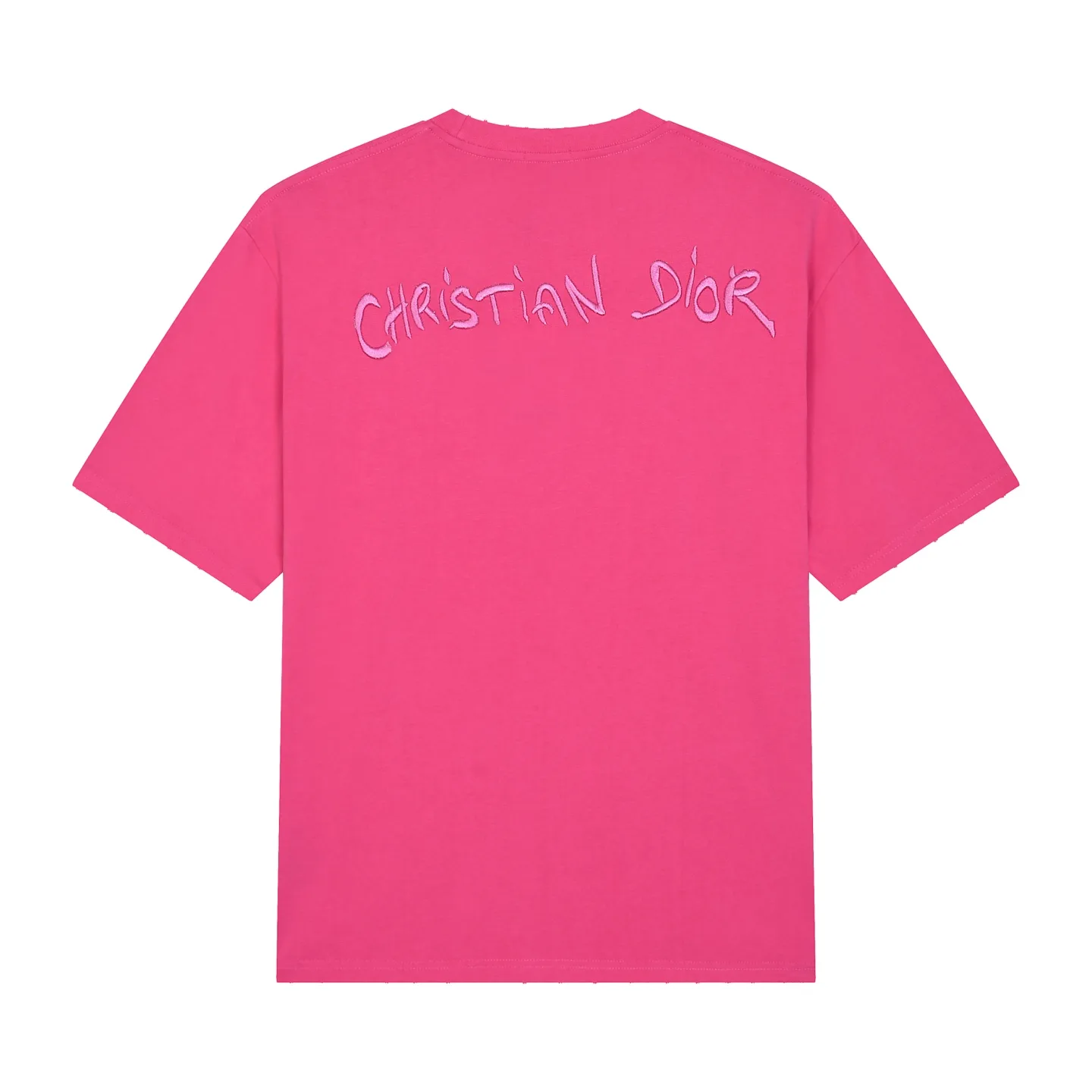 Embroidered Logo Cotton-Jersey T-Shirt D16013185 — view 2
