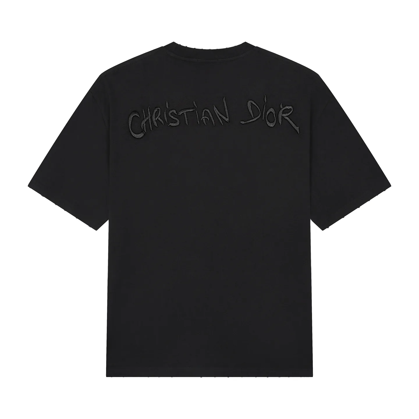 Embroidered Logo Cotton Jersey T-Shirt D16013184 — view 2