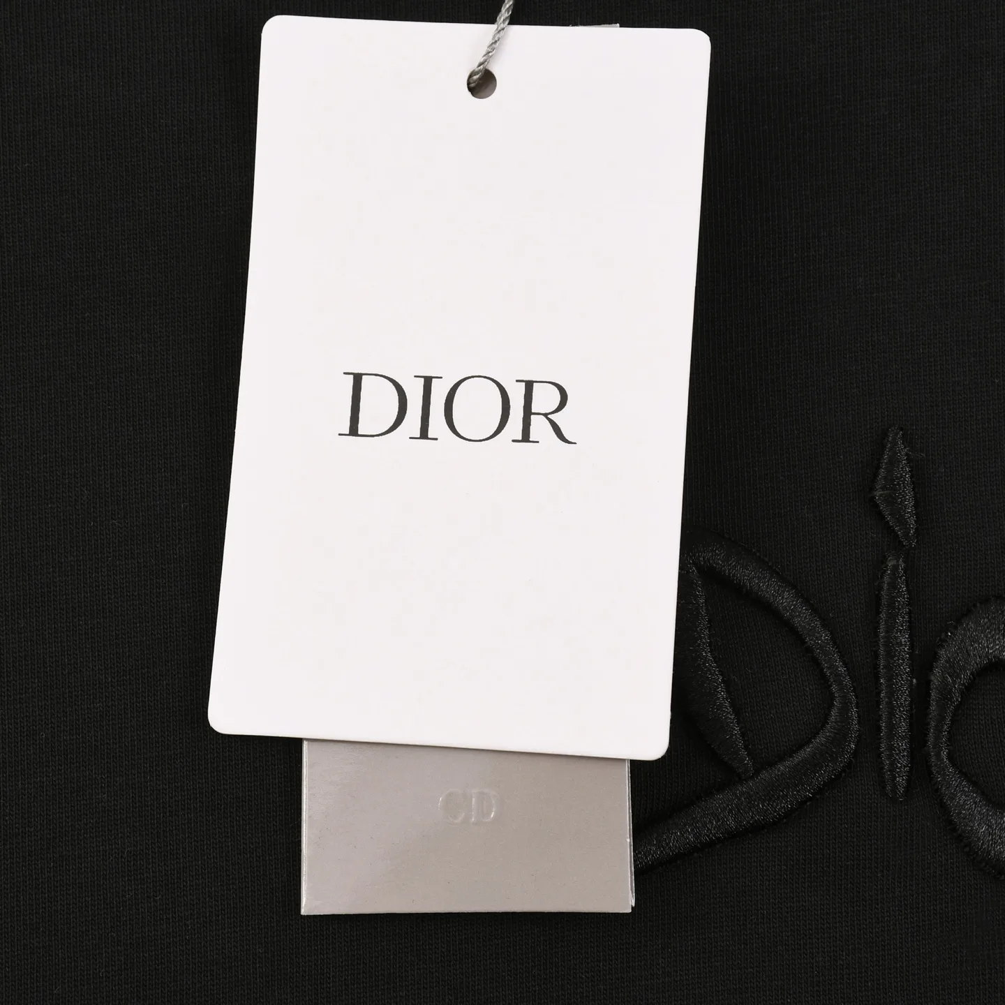 Embroidered Logo Cotton Jersey T-Shirt D16013184 — view 4