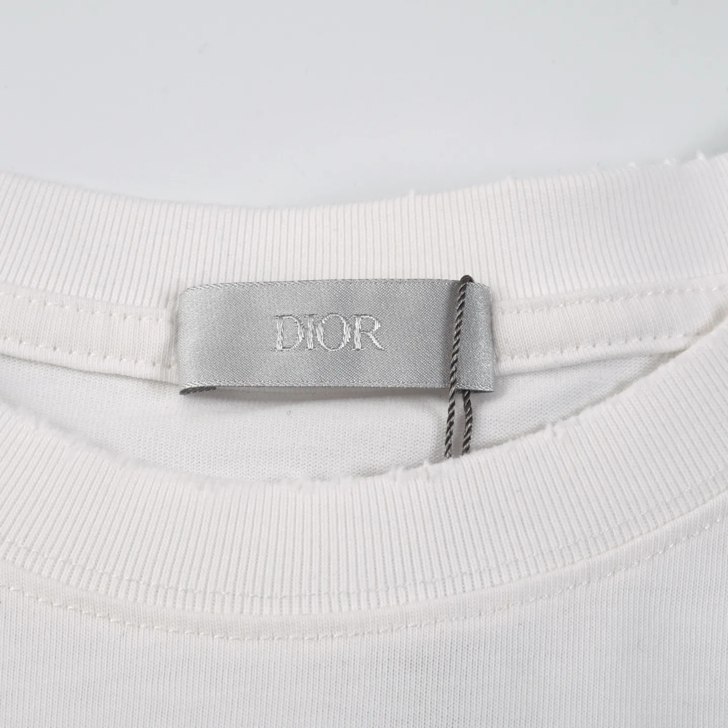 Embroidered Logo Cotton Jersey T-Shirt D16013183 — view 4