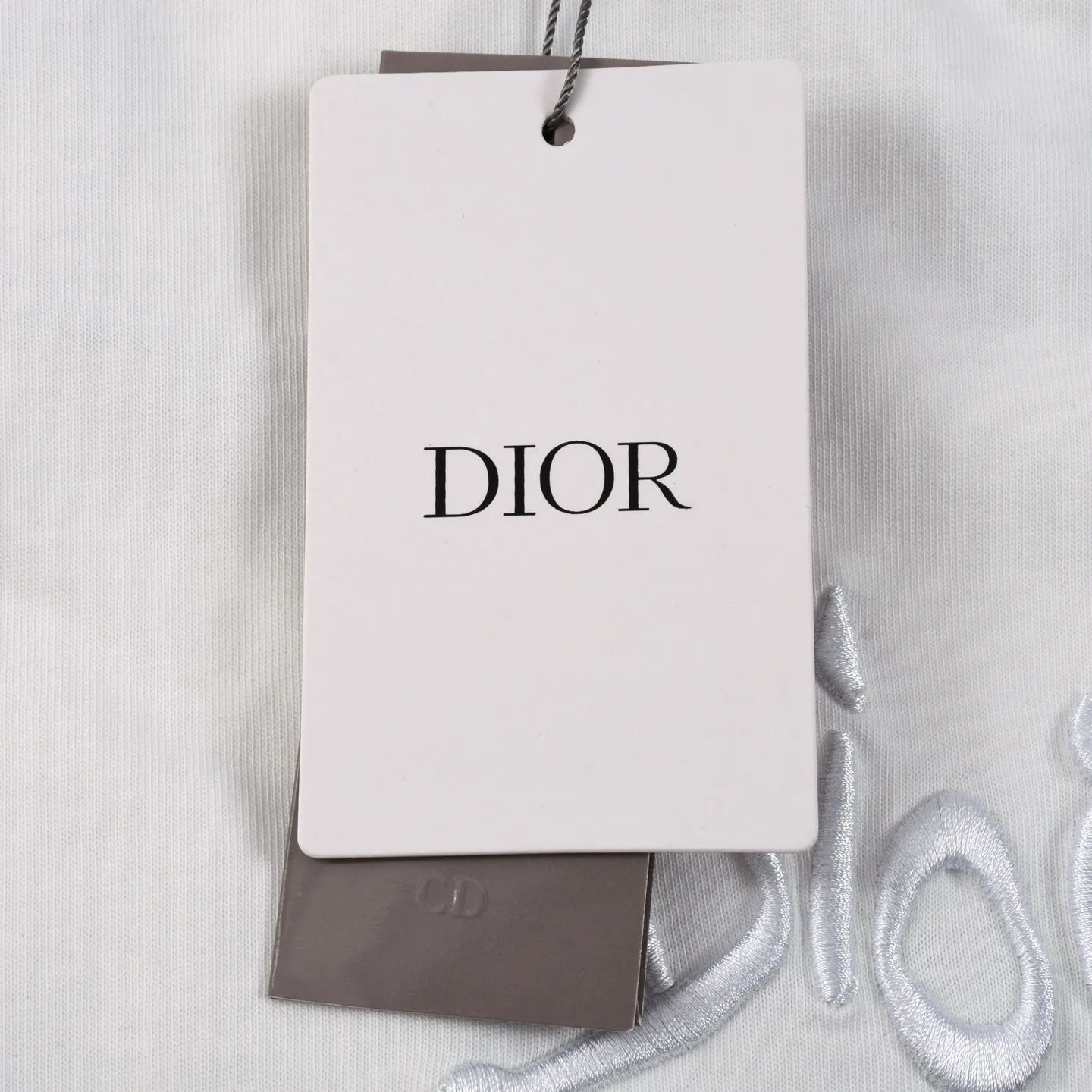 Embroidered Logo Cotton Jersey T-Shirt D16013183 — view 5