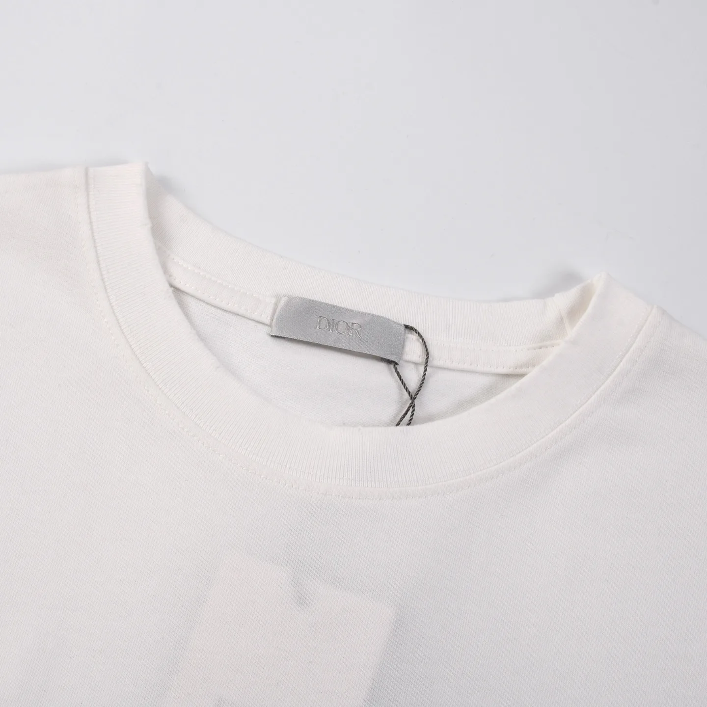 Embroidered Logo Cotton Jersey T-Shirt D16013193 — view 2