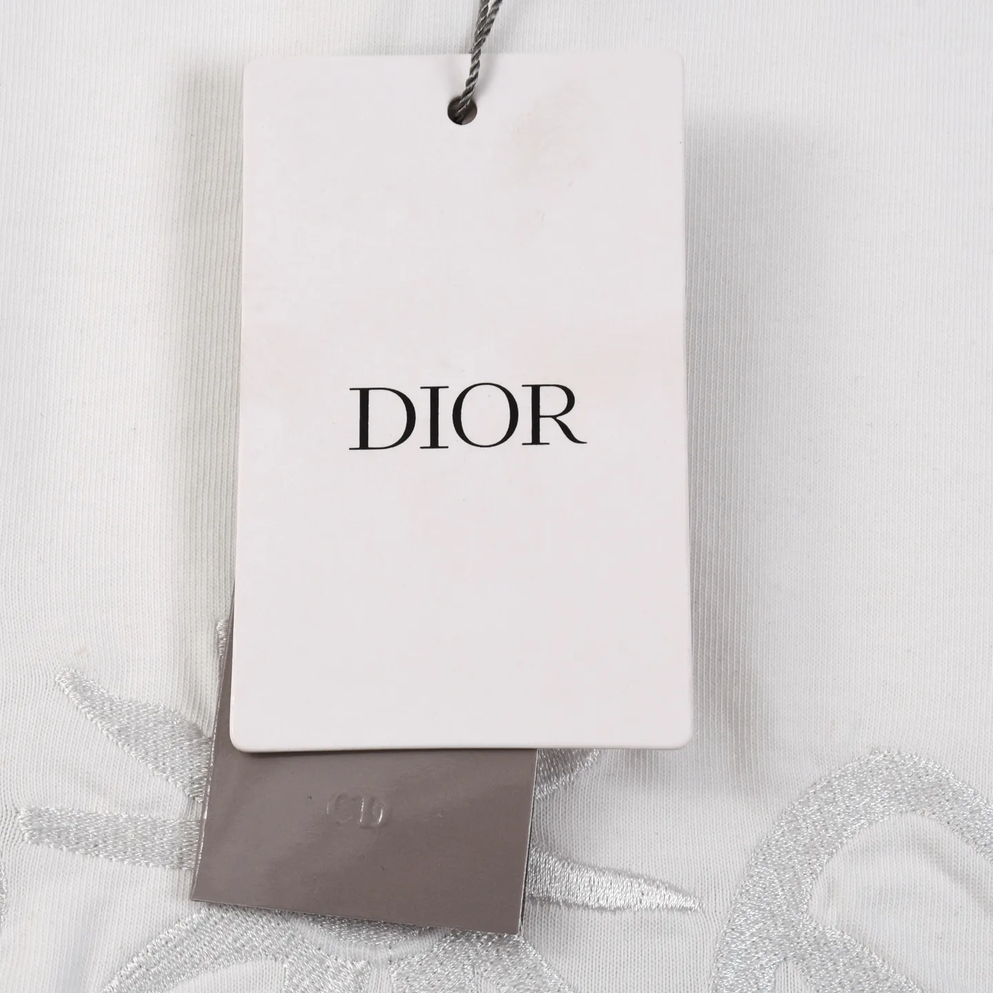 Embroidered Logo Cotton Jersey T-Shirt D16013193 — view 4