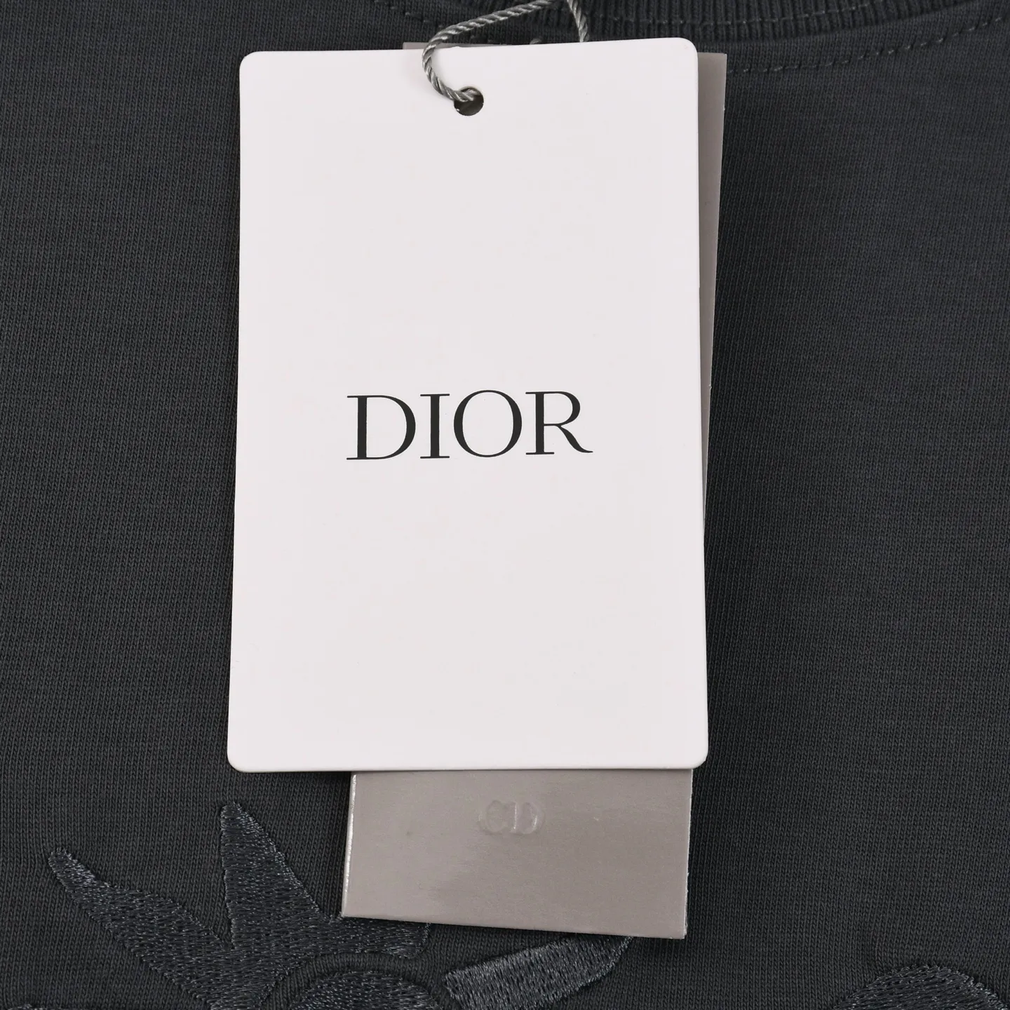 Embroidered Logo Cotton Jersey T-Shirt D16013192 — view 4
