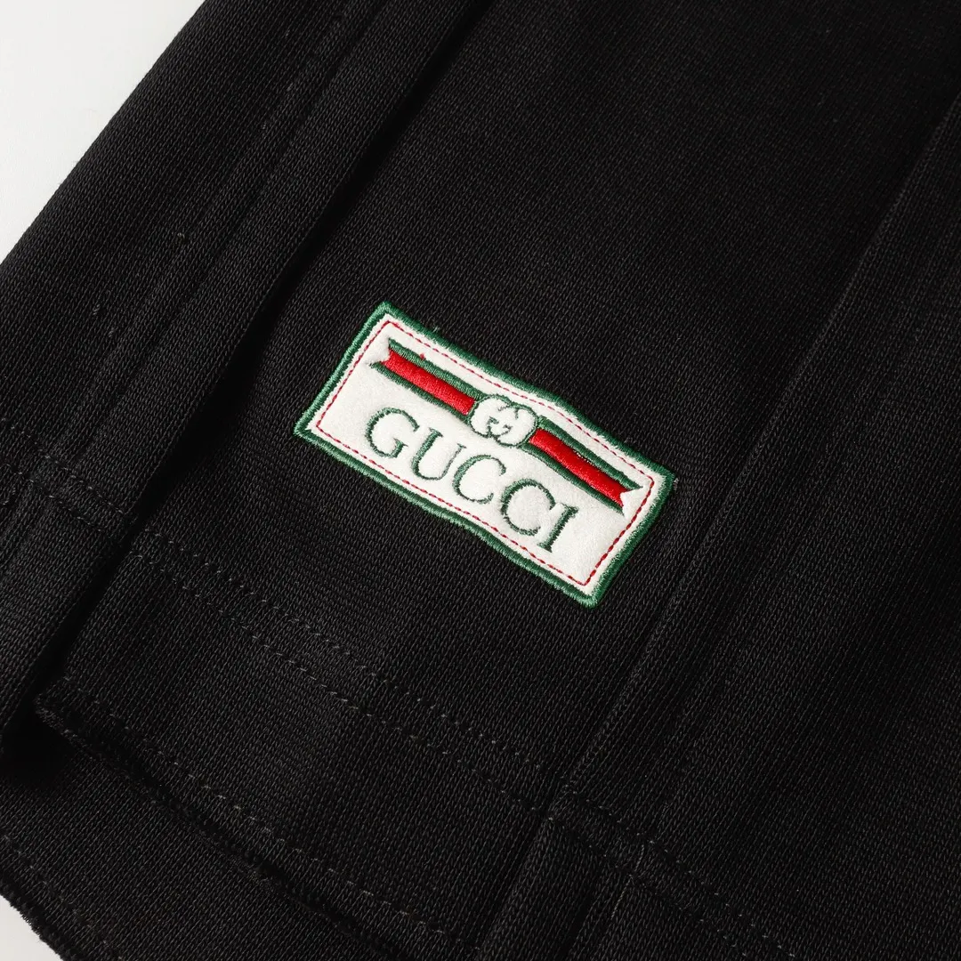 Logo-Patch Cotton-Blend Jersey Shorts D16013293 — view 9