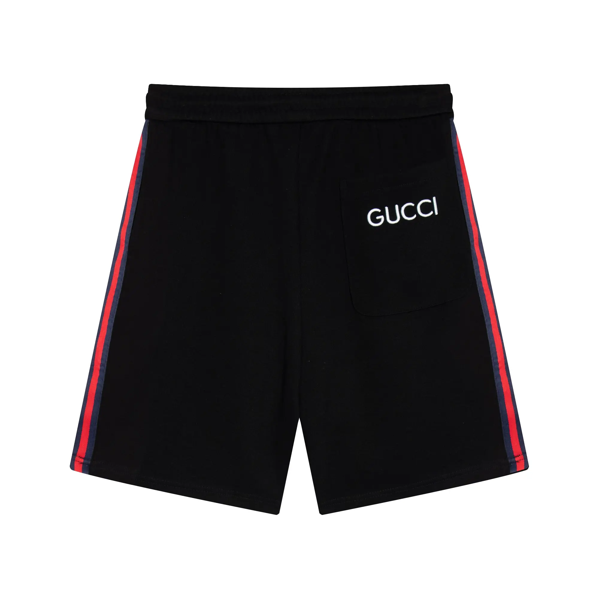 Webbing-Trimmed Cotton-Blend Jersey Shorts D16013294 — view 2