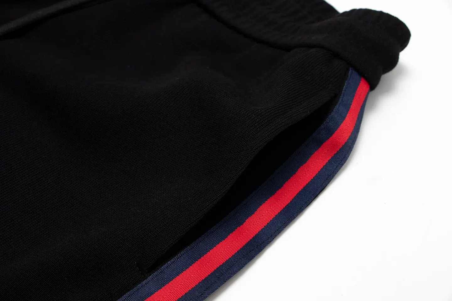 Webbing-Trimmed Cotton-Blend Jersey Shorts D16013294 — view 5