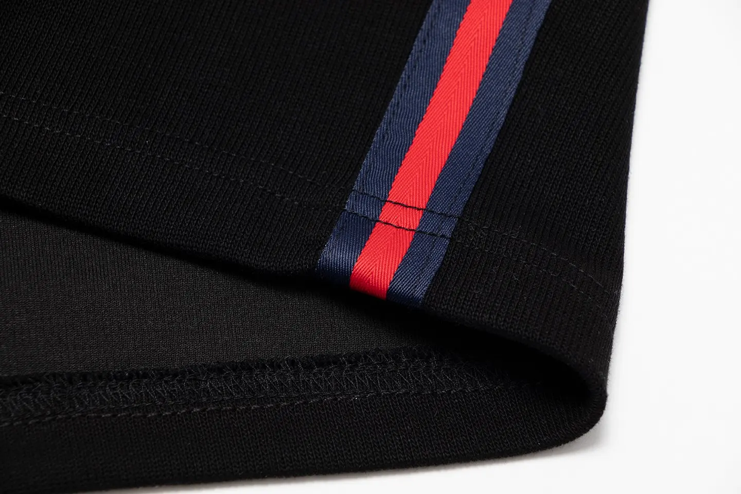 Webbing-Trimmed Cotton-Blend Jersey Shorts D16013294 — view 7