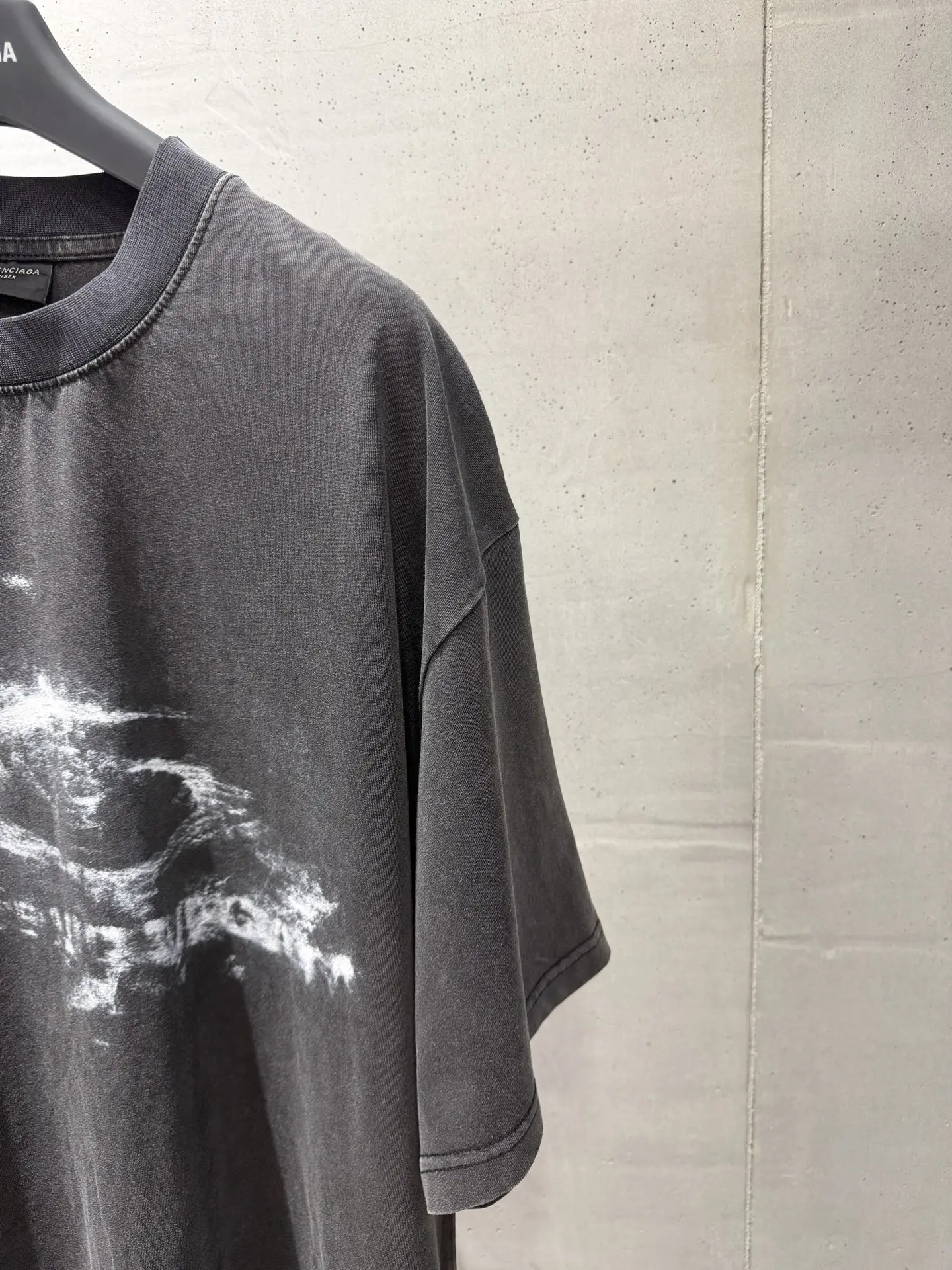 Washed Graphic Print Oversized T-Shirt D16020041 — view 5