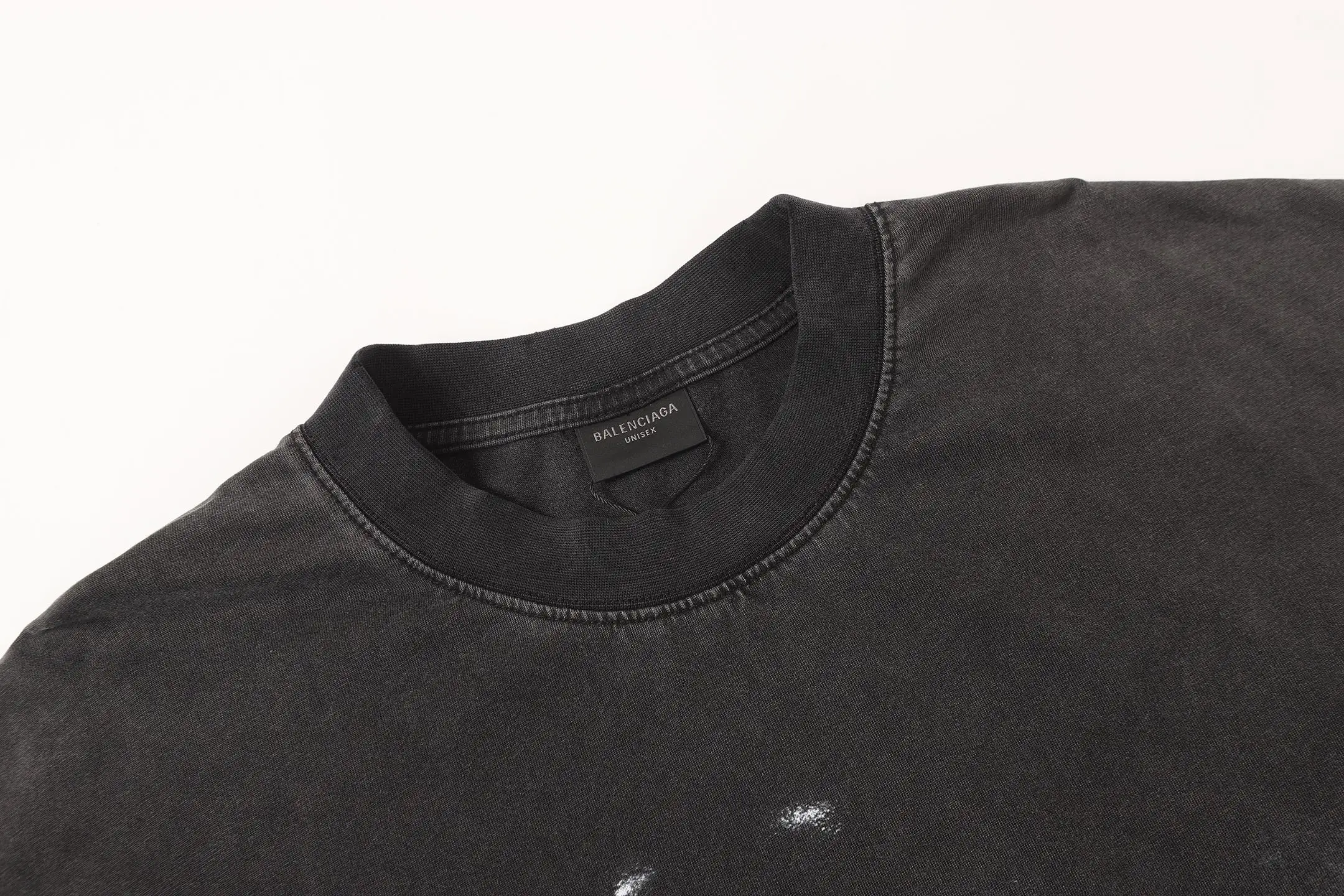 Washed Graphic Print Oversized T-Shirt D16020040 — view 3