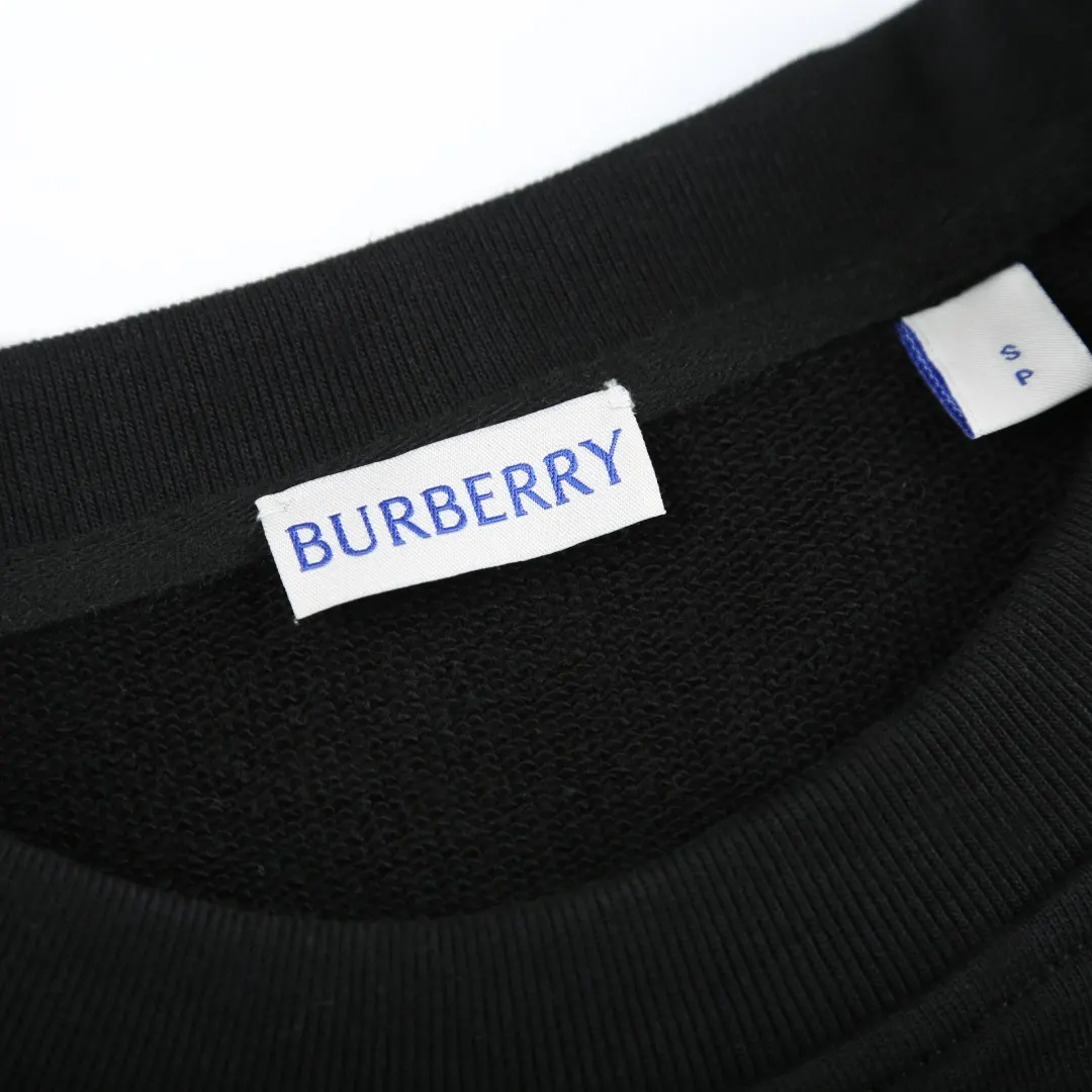 Check-Trim Cotton-Blend Sweatshirt D16521666 — view 5