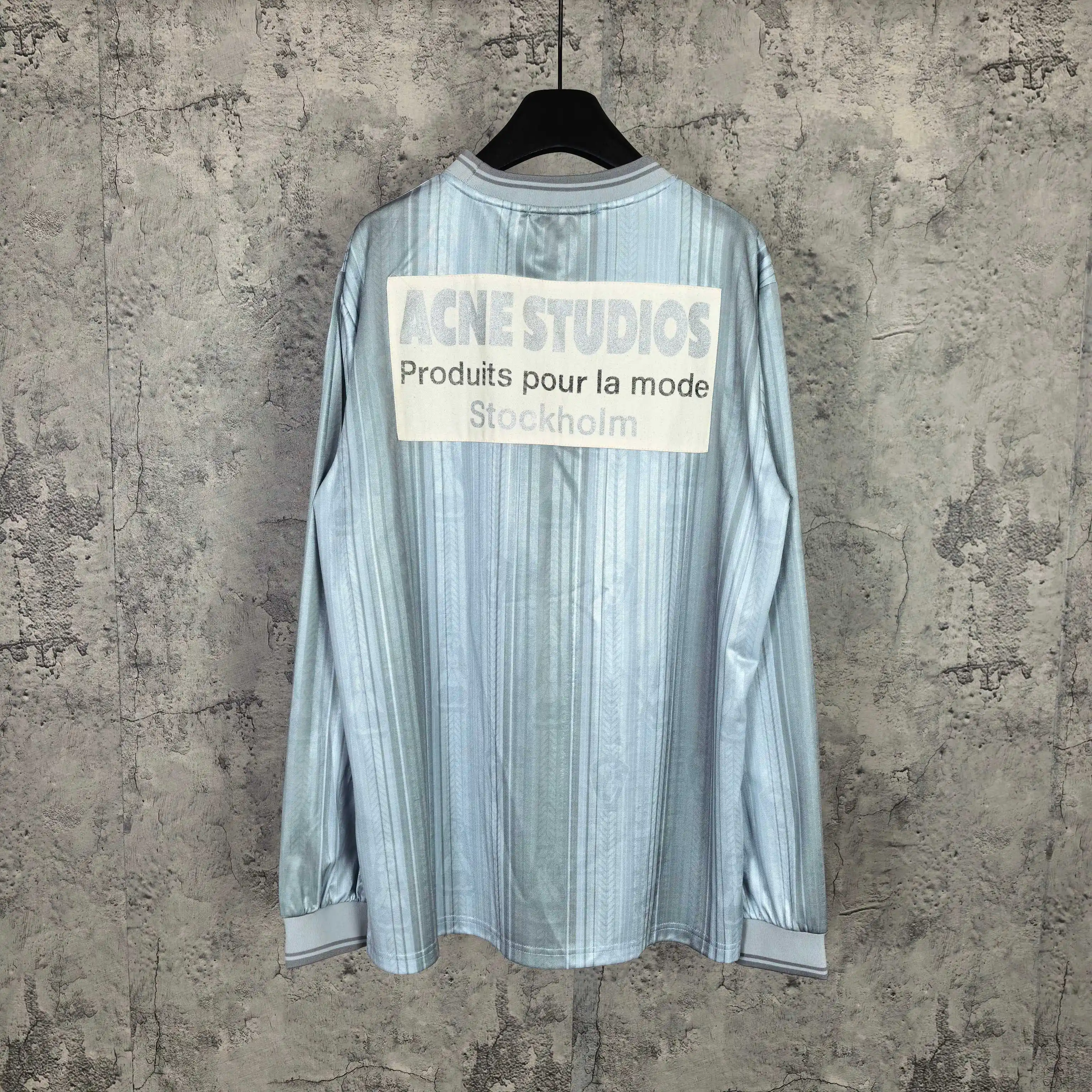 Logo-Print Long-Sleeved Football Jersey D16524579 — view 2