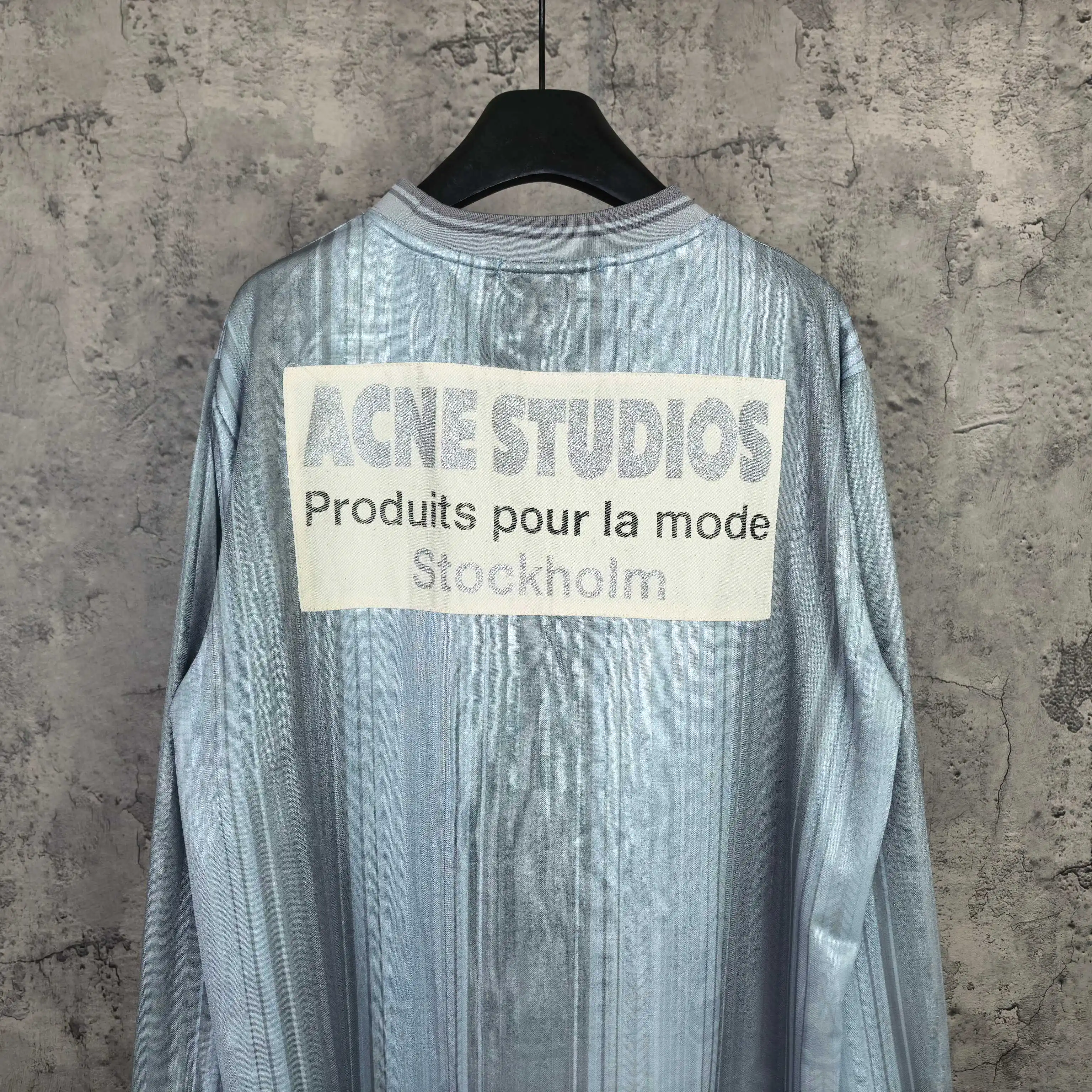 Logo-Print Long-Sleeved Football Jersey D16524579 — view 6