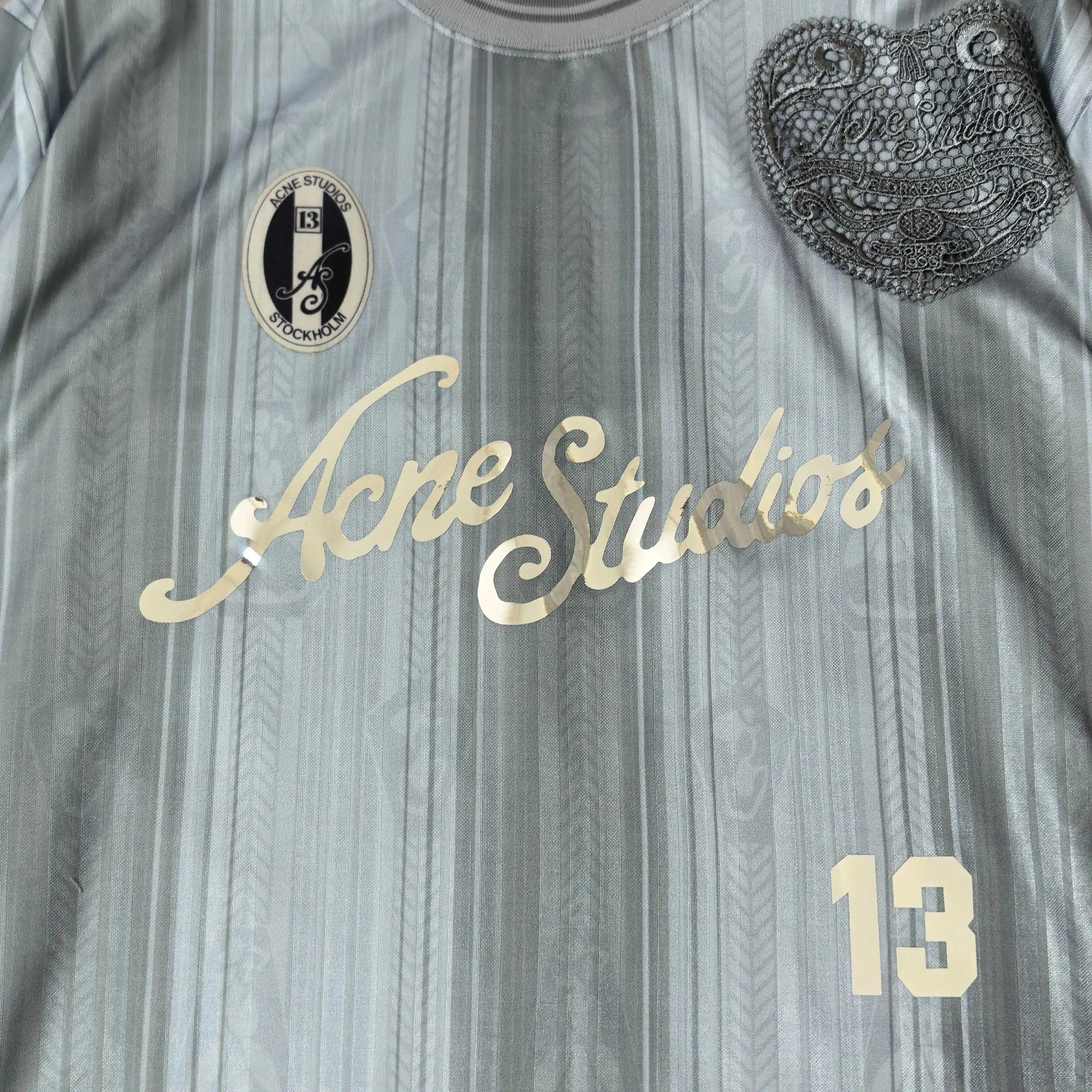Logo-Print Long-Sleeved Football Jersey D16524579 — view 8