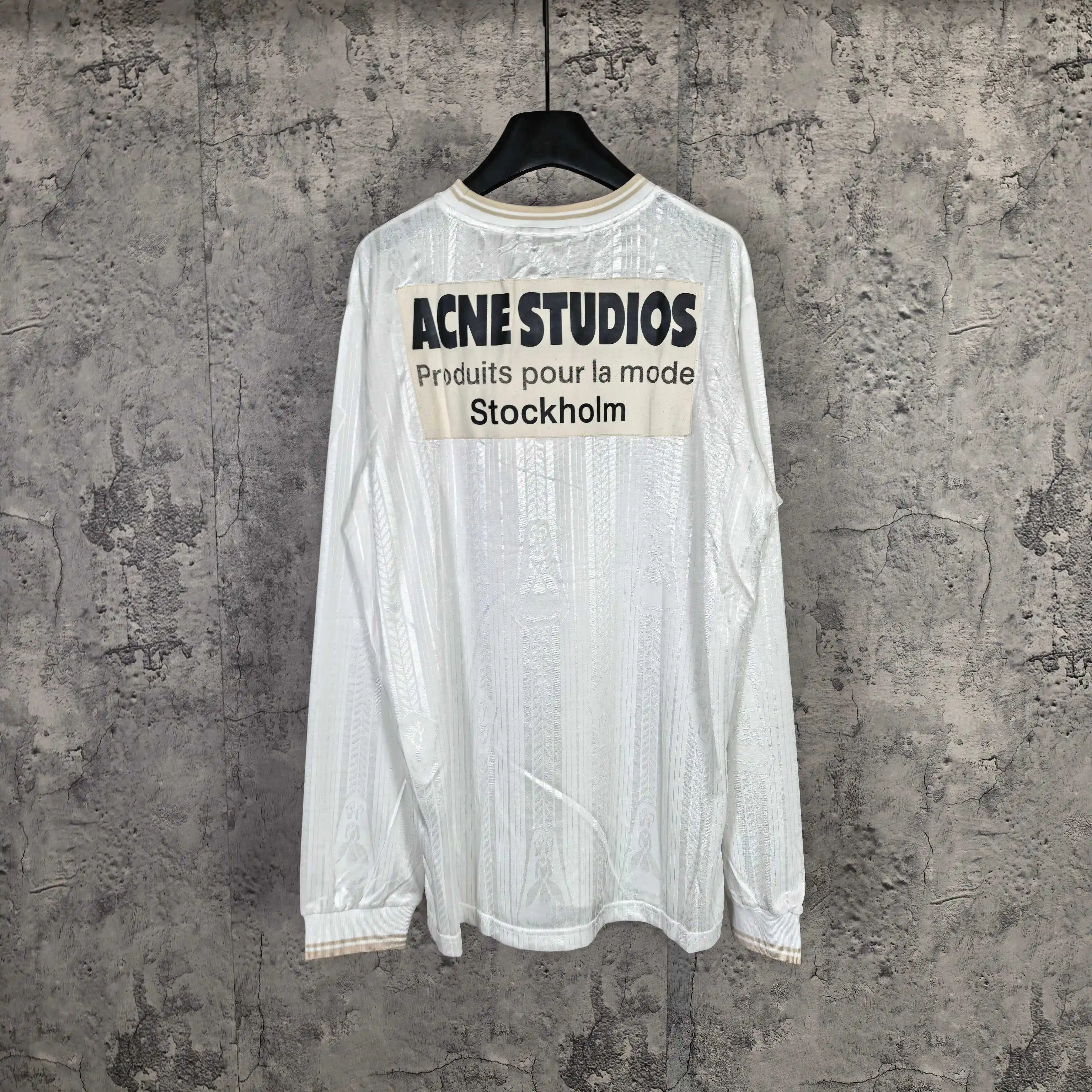 Logo-Print Long-Sleeved Football Jersey D16524578 — view 2