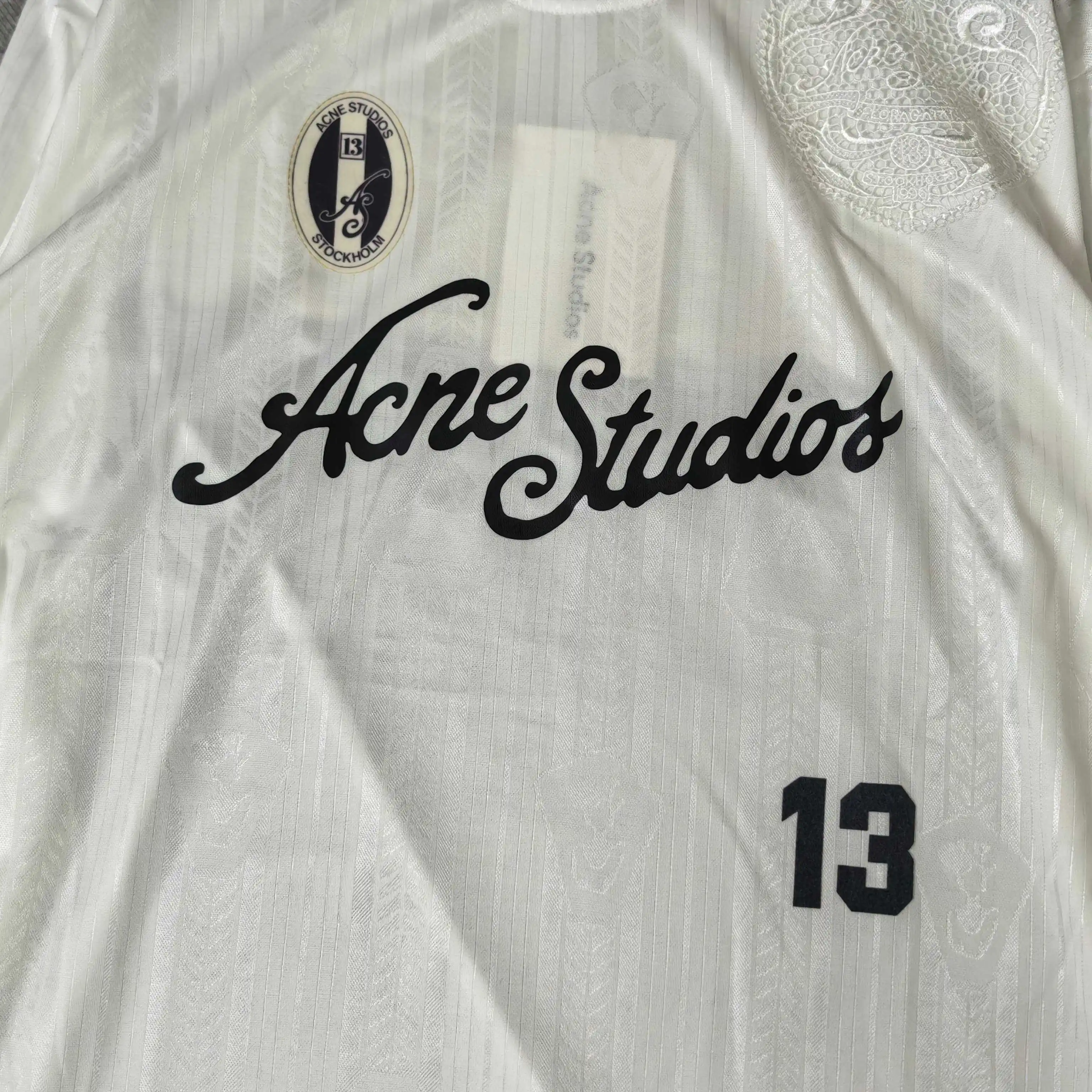Logo-Print Long-Sleeved Football Jersey D16524578 — view 8