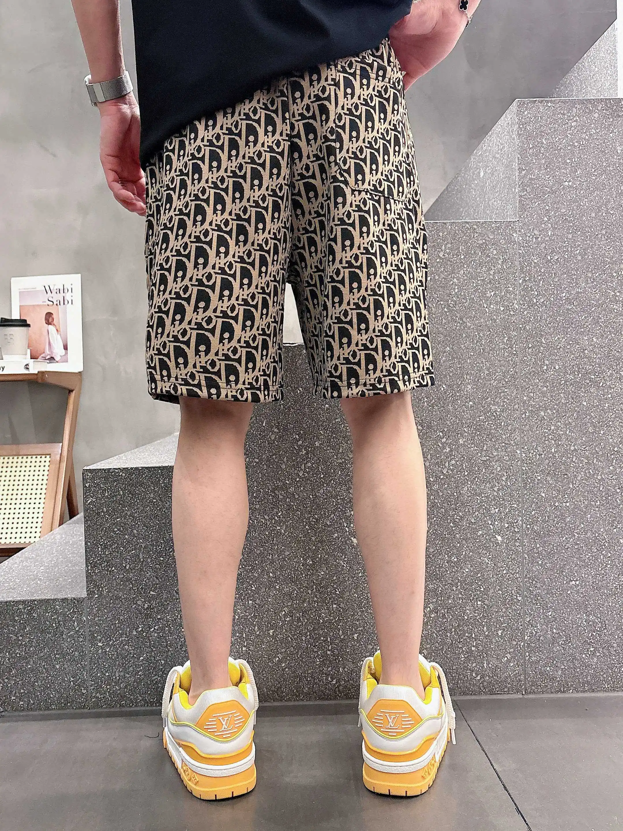 Oblique Jacquard Casual Shorts D16519014 — view 8
