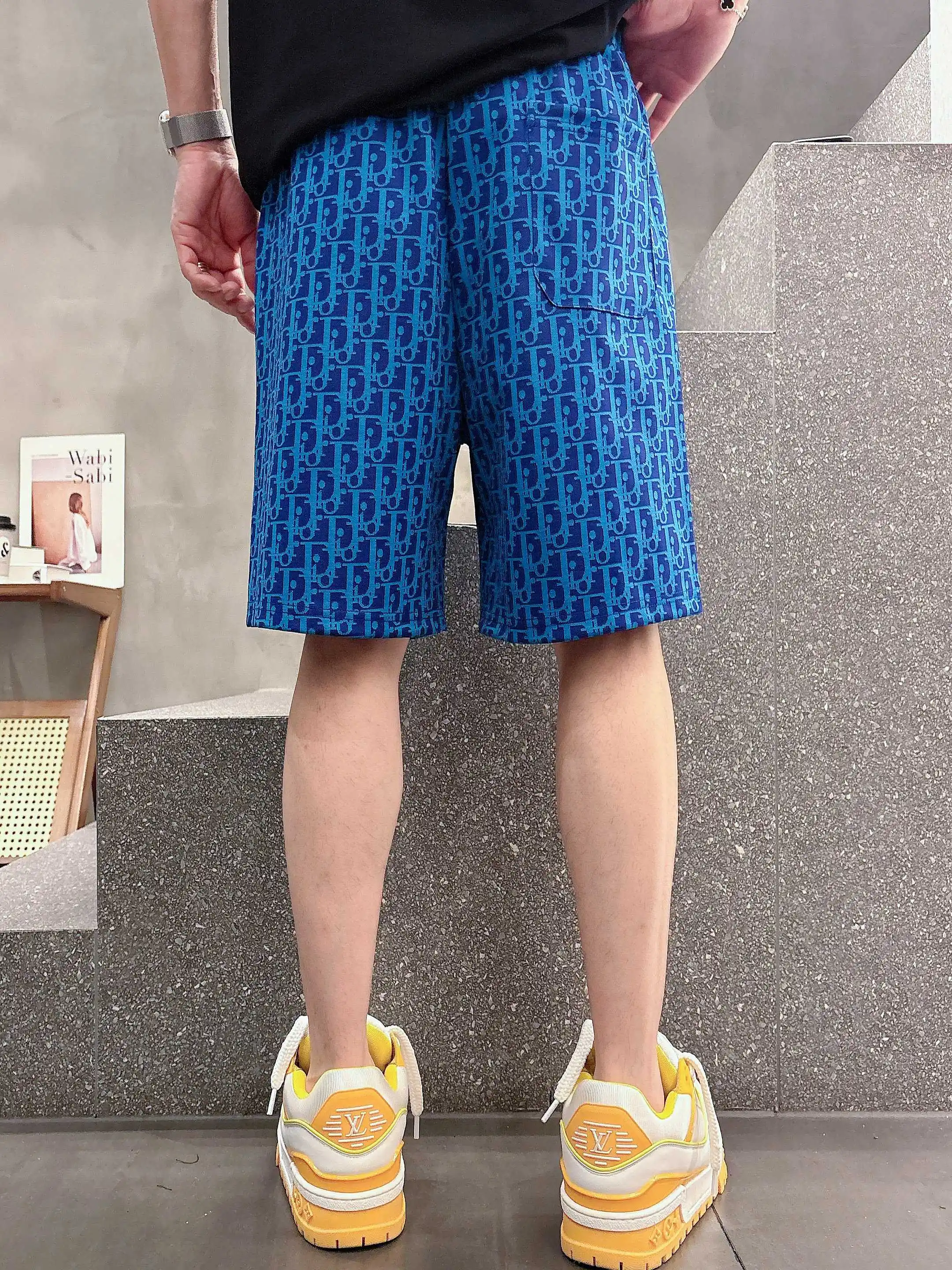 Oblique Jacquard Casual Shorts D16519009 — view 6