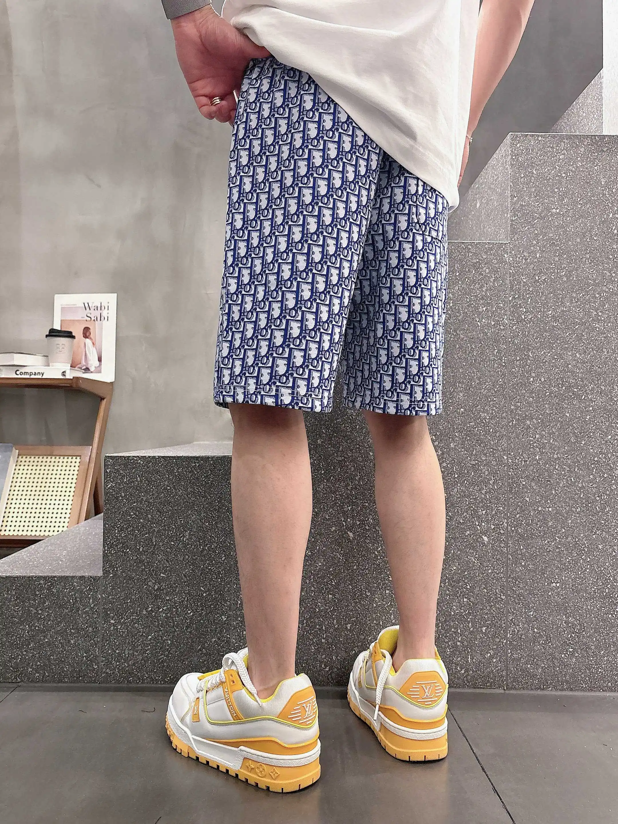 Oblique Jacquard Casual Shorts D16519012 — view 8
