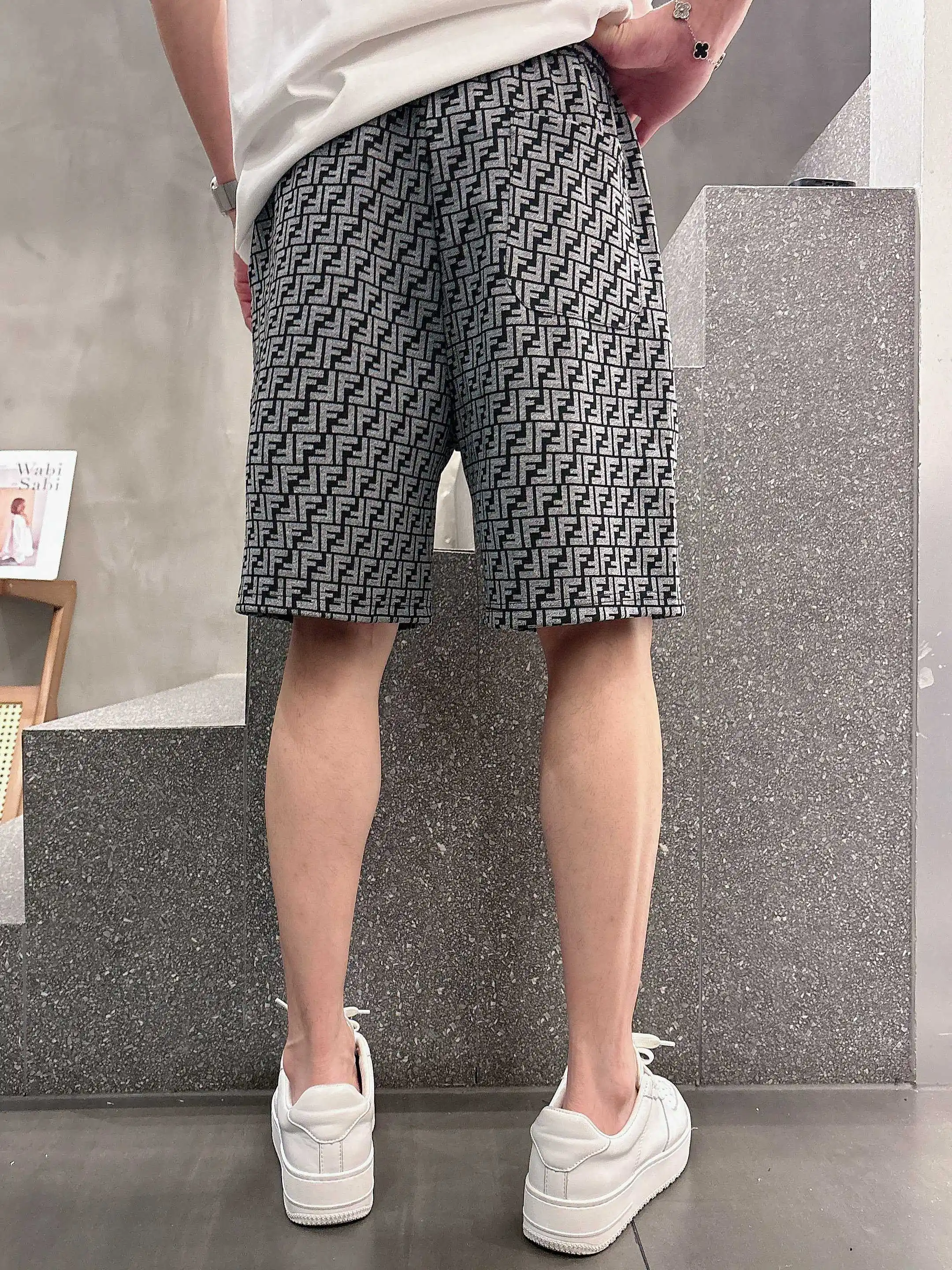 FF Monogram Jacquard Casual Shorts D16519003 — view 5