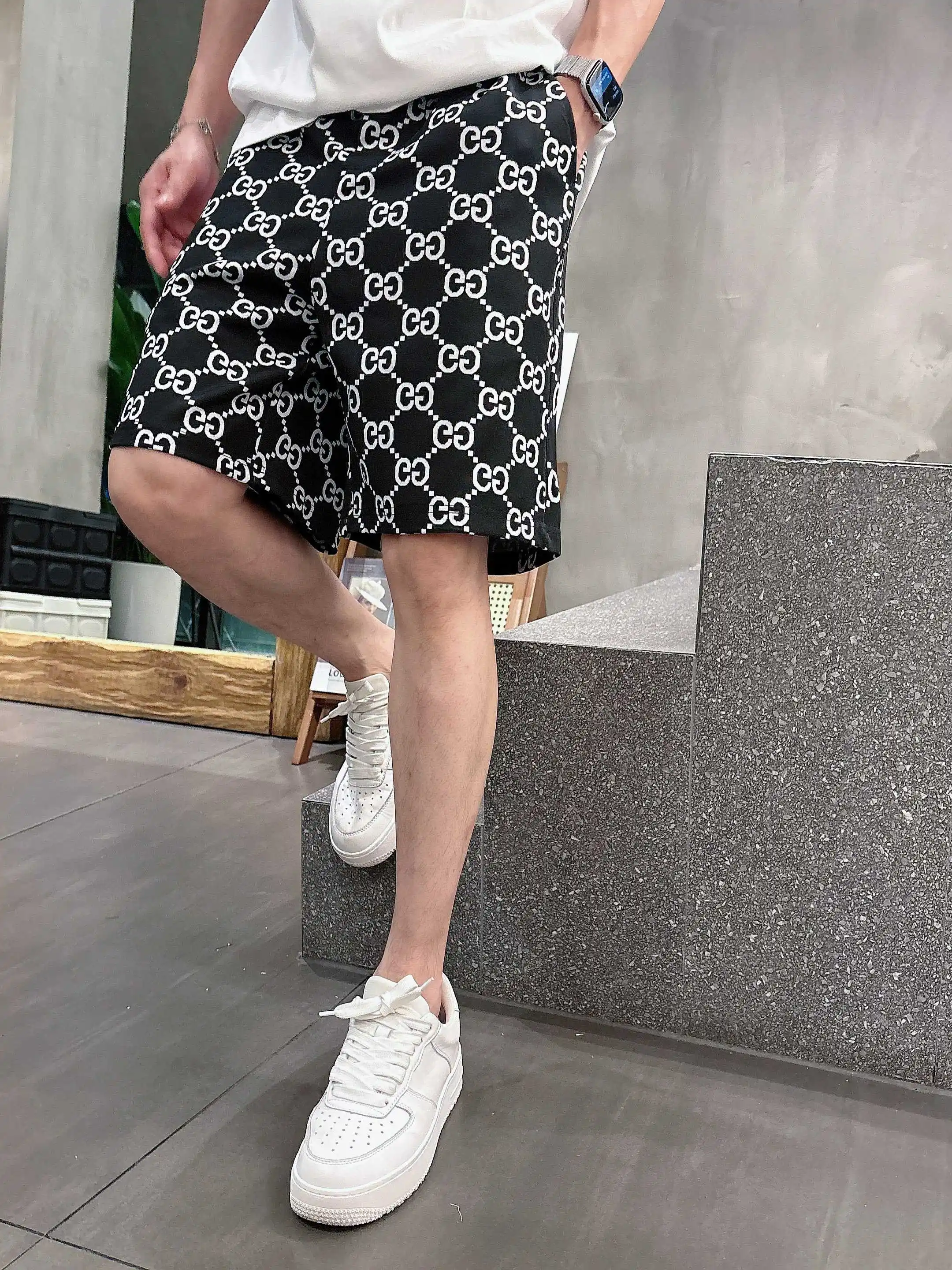 Interlocking G Jacquard Casual Shorts D16519023 — view 9