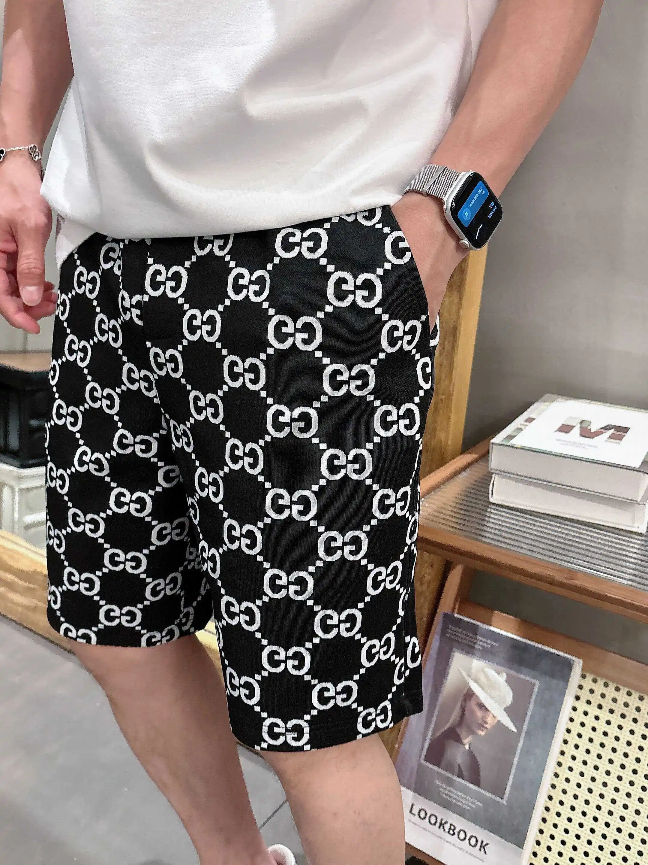 Interlocking G Jacquard Casual Shorts D16519023 — view 10