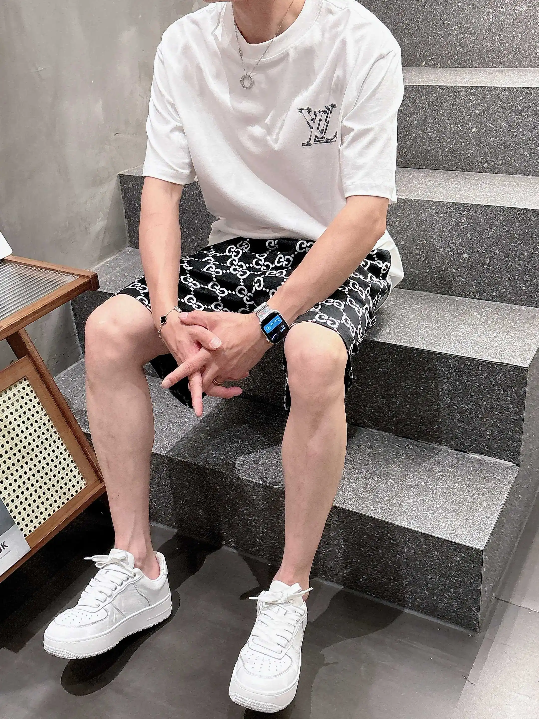 Interlocking G Jacquard Casual Shorts D16519023 — view 11