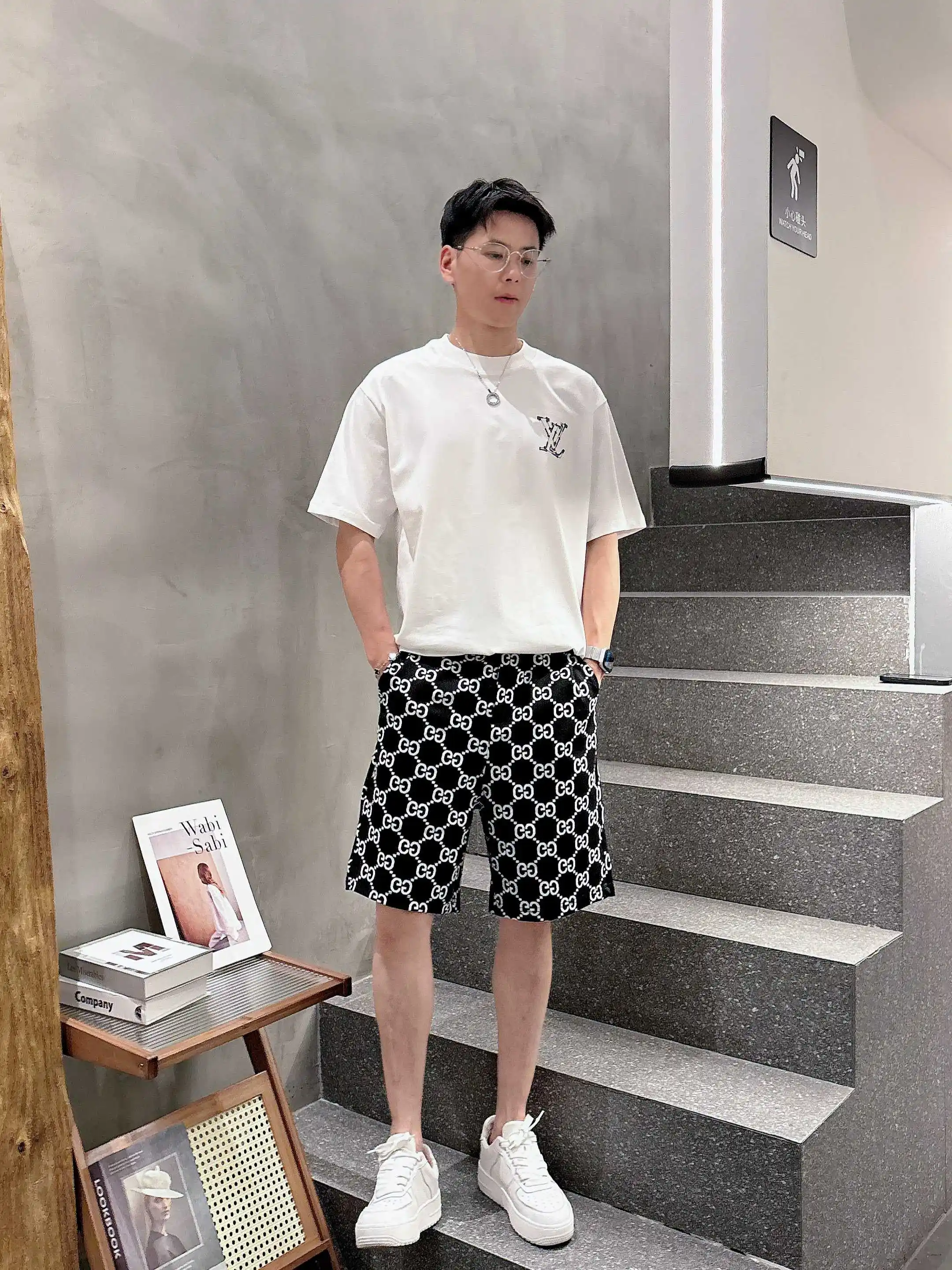 Interlocking G Jacquard Casual Shorts D16519023 — view 12