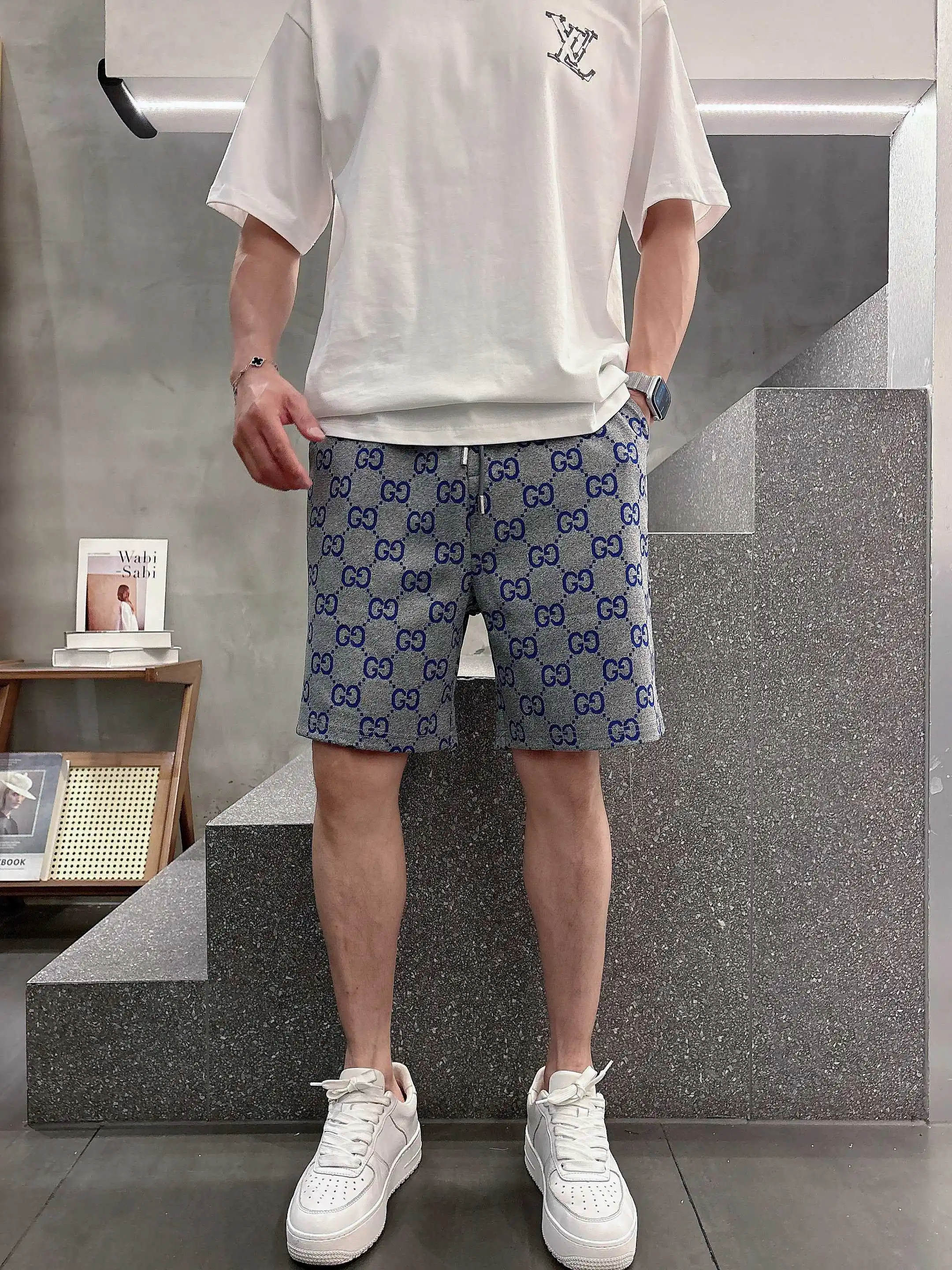 GG Monogram Jacquard Casual Shorts D16519018 — view 4