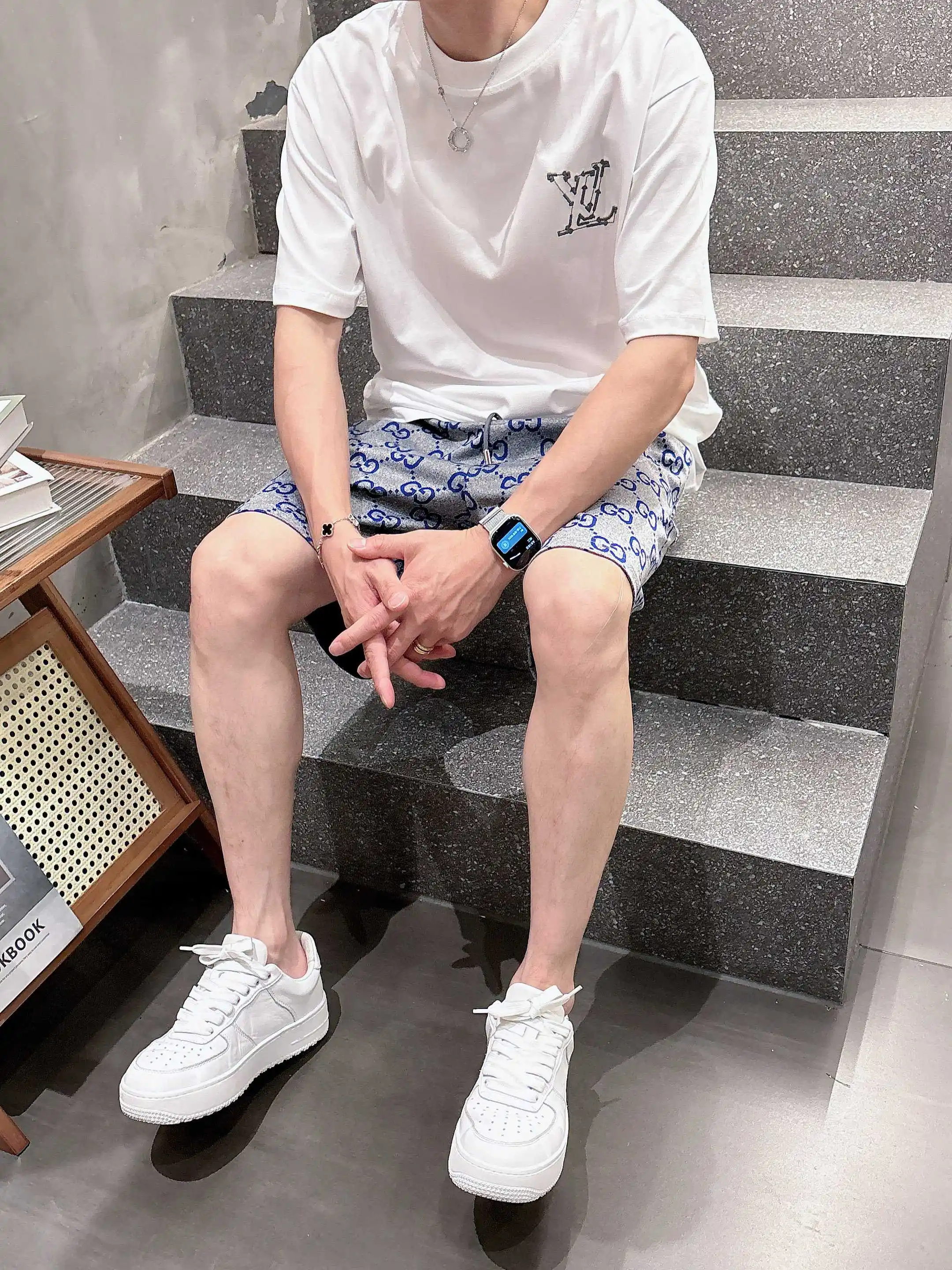 GG Monogram Jacquard Casual Shorts D16519018 — view 10
