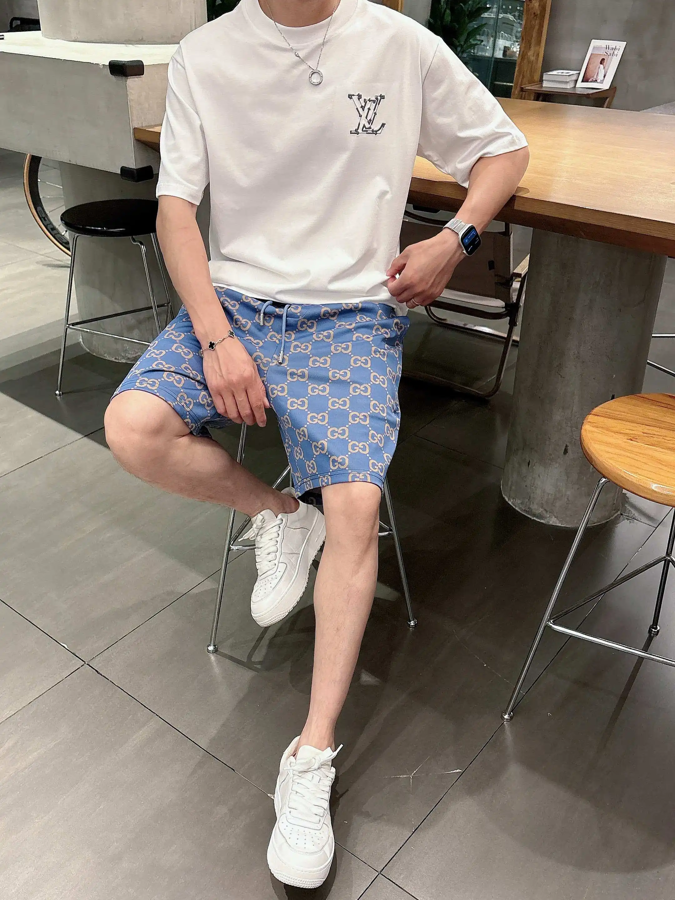 GG Monogram Jacquard Casual Shorts D16519022 — view 10
