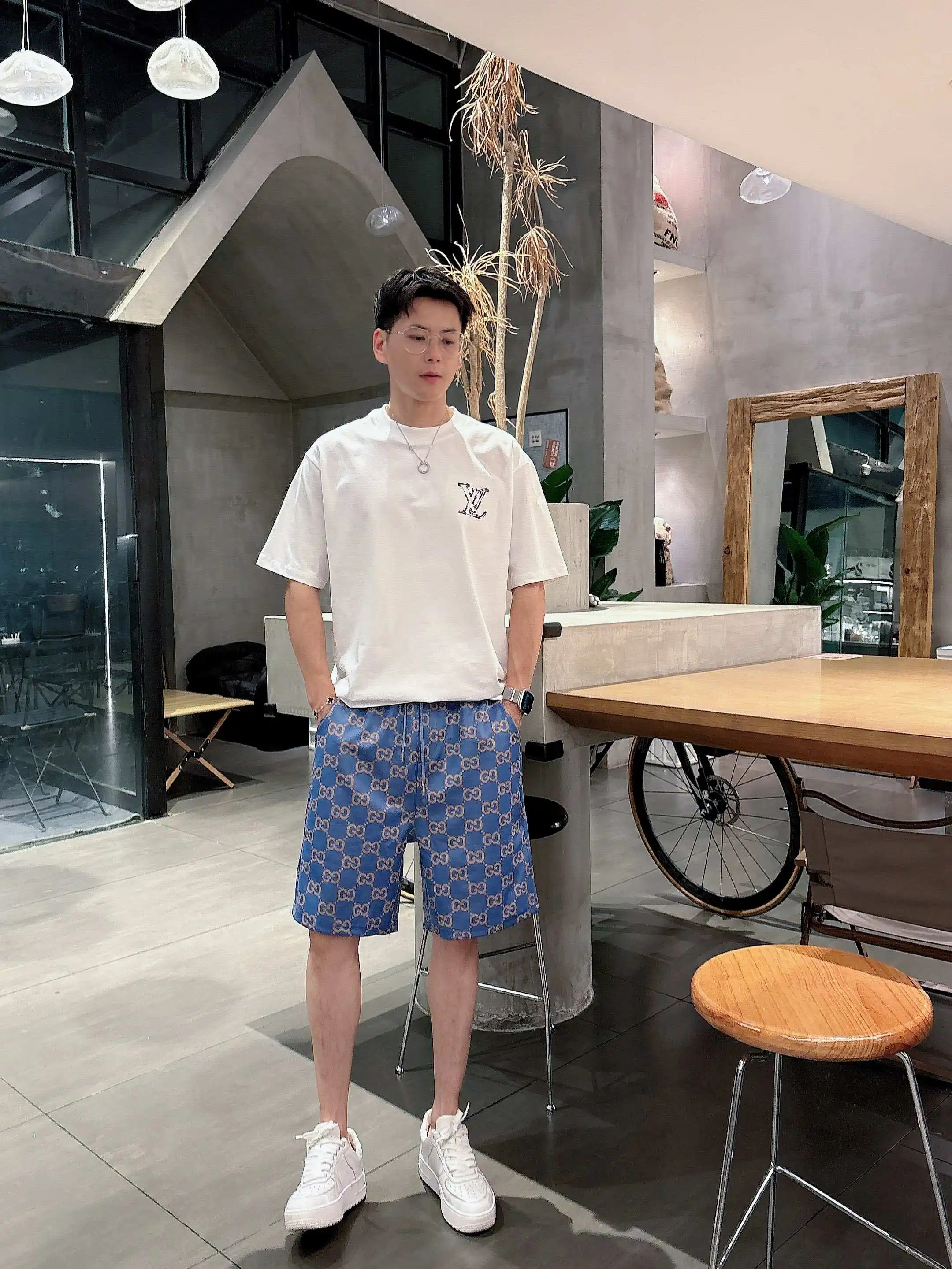 GG Monogram Jacquard Casual Shorts D16519022 — view 11
