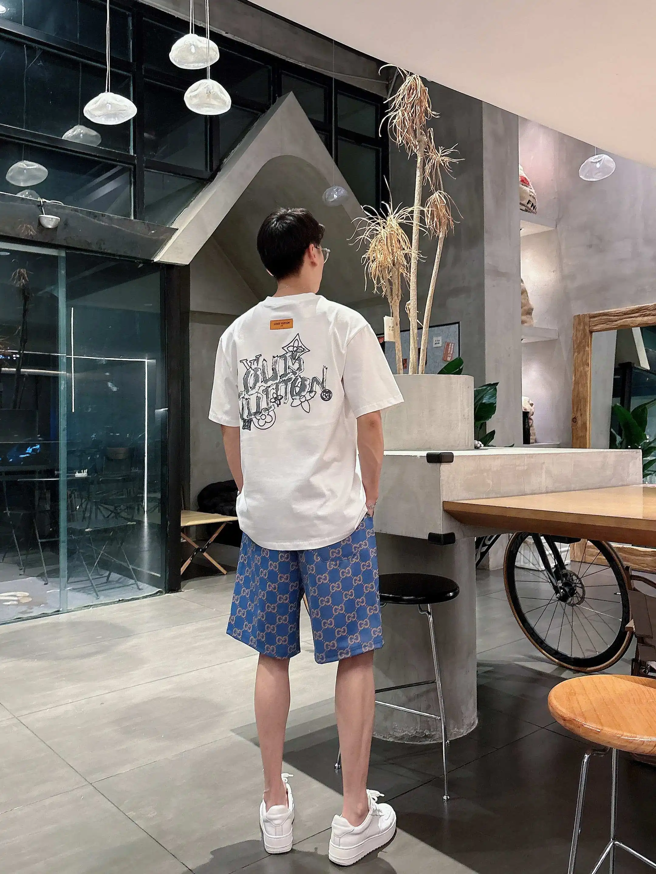 GG Monogram Jacquard Casual Shorts D16519022 — view 12