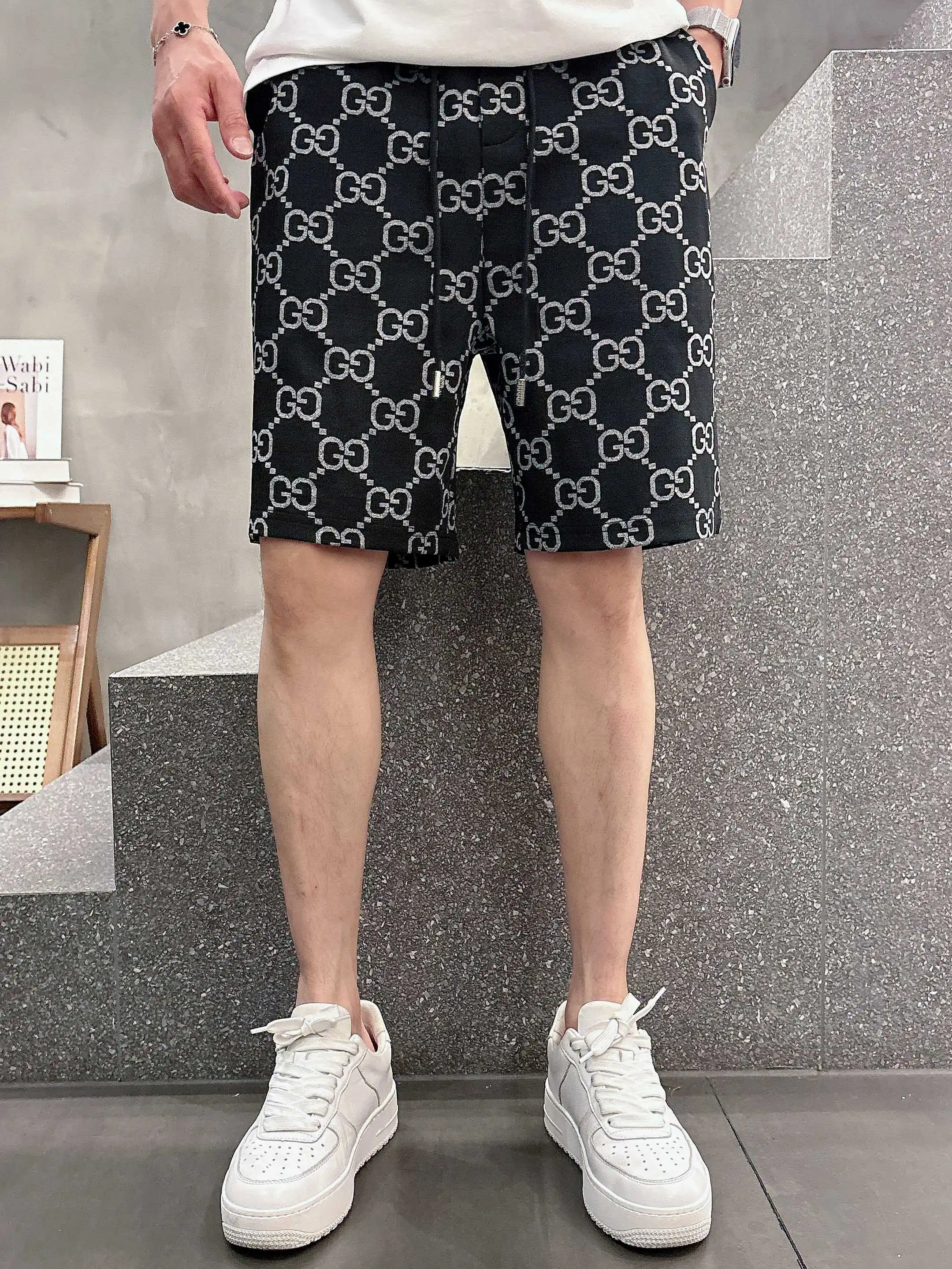 GG Jacquard Monogram Casual Shorts D16519019