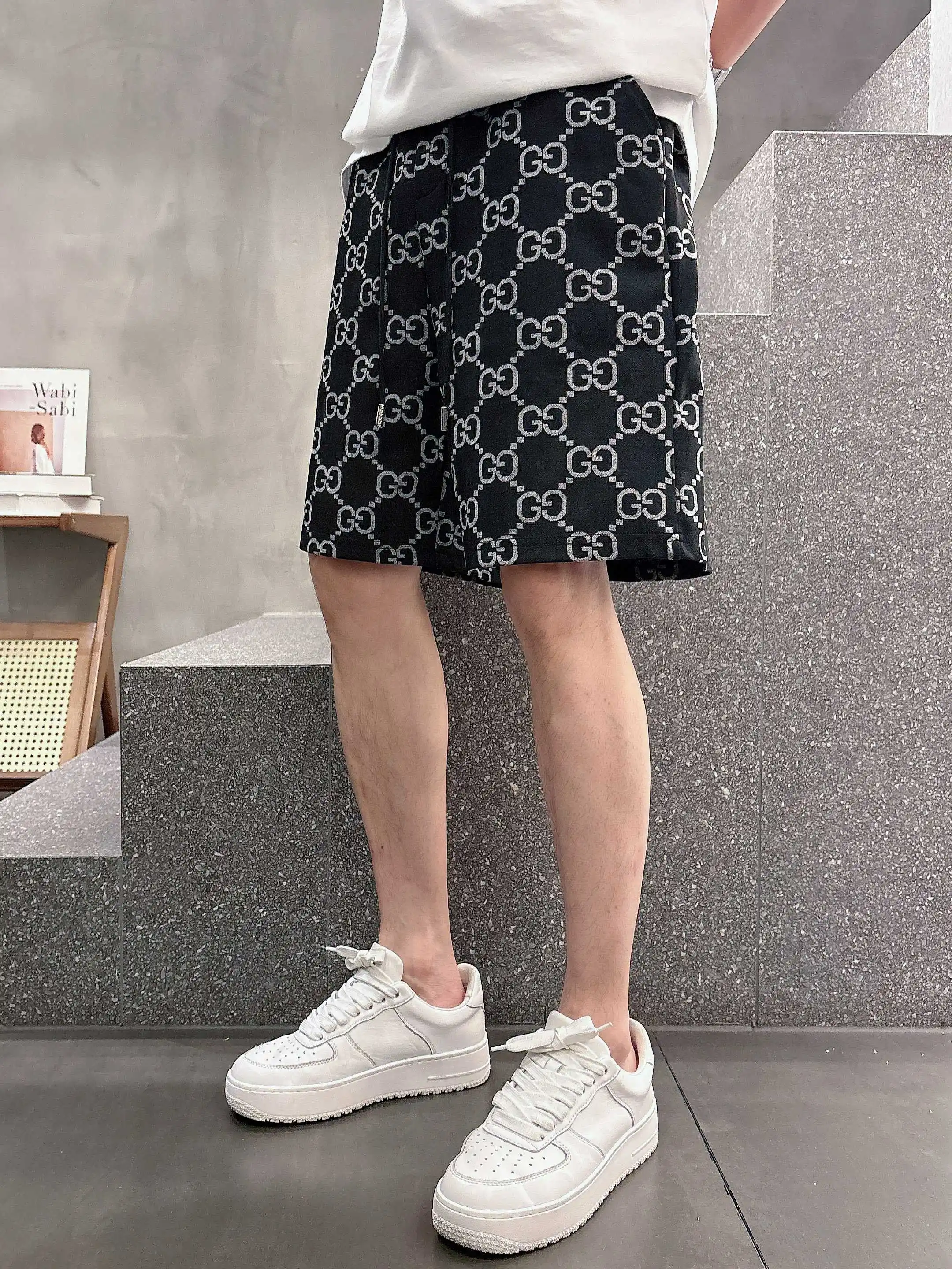GG Jacquard Monogram Casual Shorts D16519019 — view 2